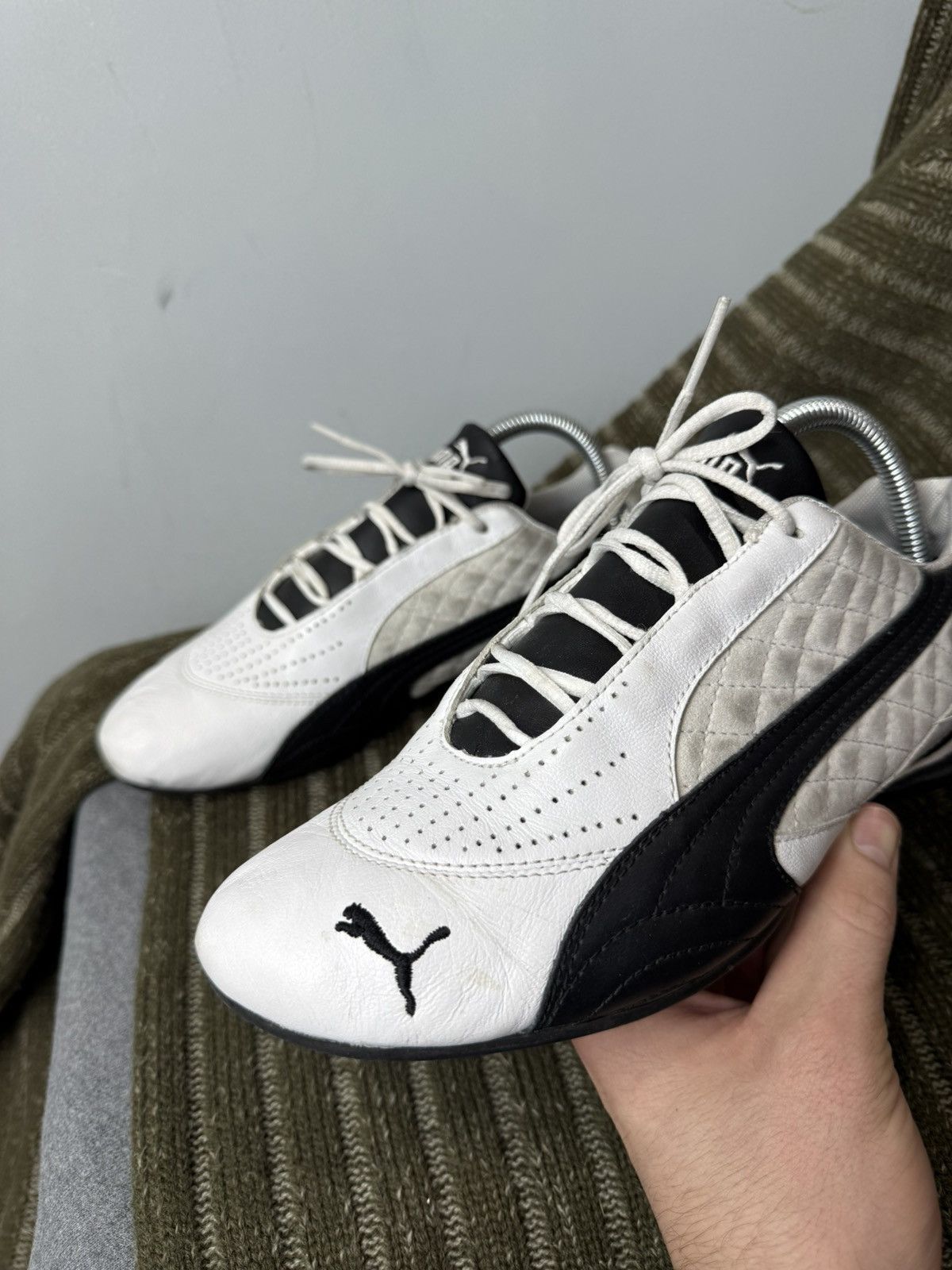Puma Rare! Vintage Suede Puma Speed Cat Sneakers Racing Travis Size US 7.5 / EU 40-41 - 3 Thumbnail