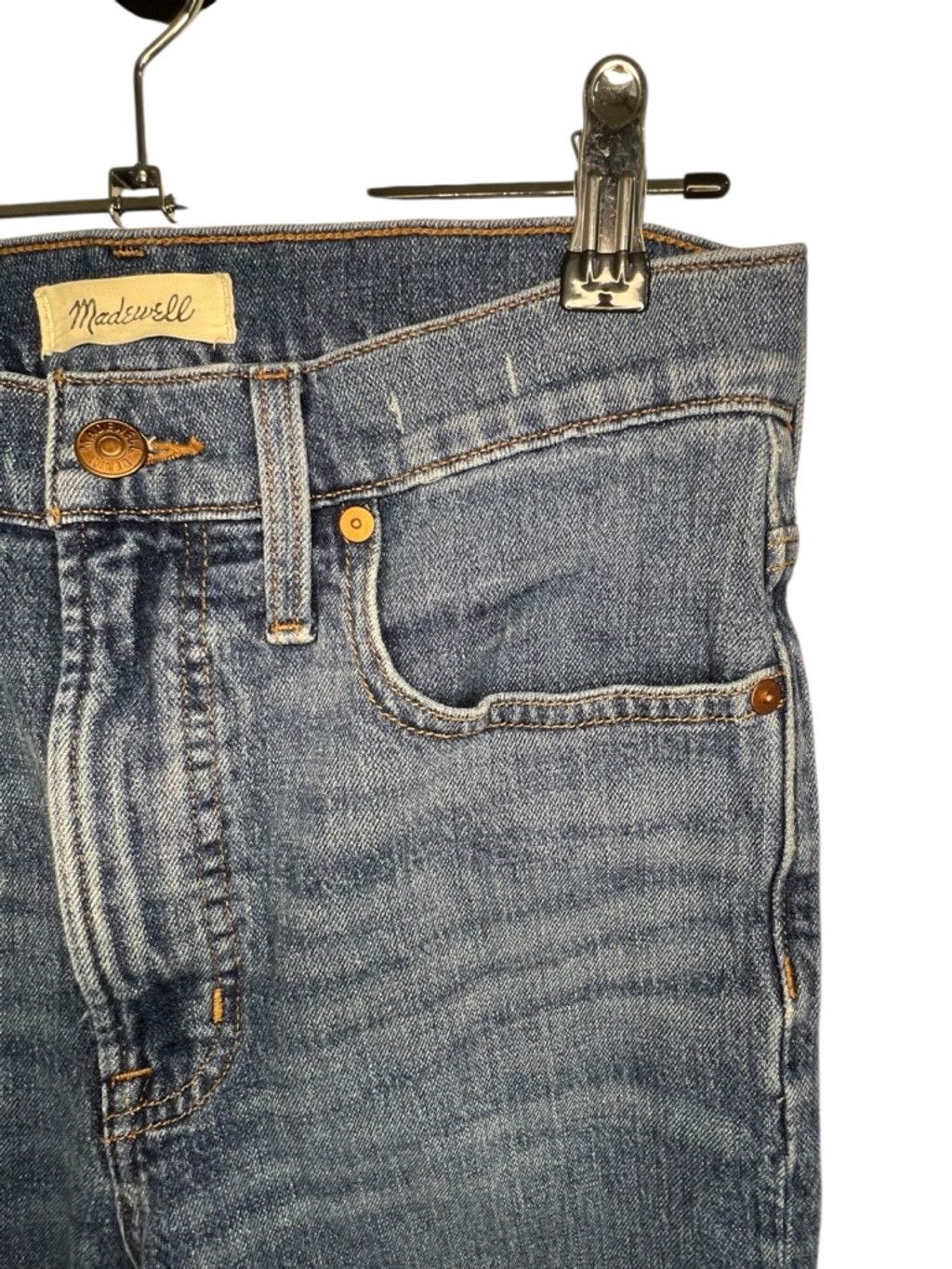 Madewell Madewell The Perfect Vintage Medium Wash Straight Leg Jeans Size 27" / US 4 / IT 40 - 3 Thumbnail