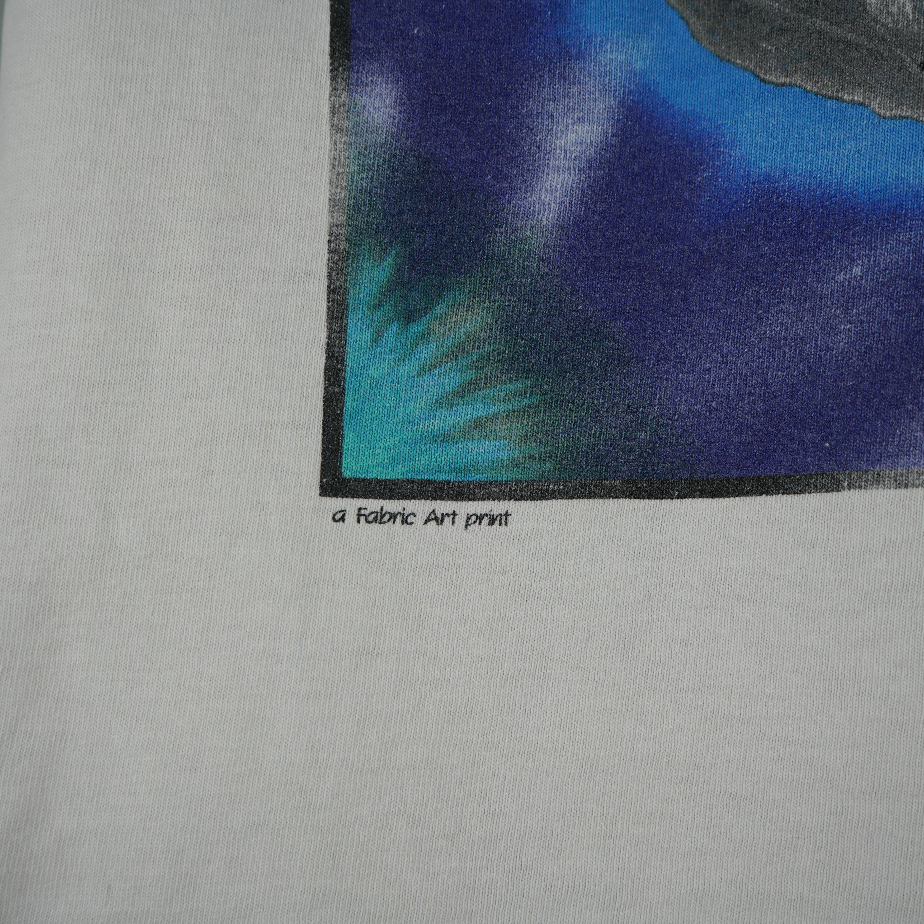 Arts & Science × Vintage Vintage Markus Willis Art T-Shirt Earth and Whales Size US L / EU 52-54 / 3 - 3 Thumbnail