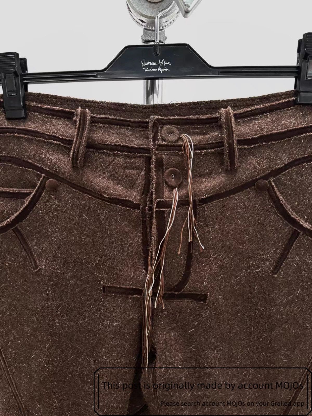 Number (N)ine Sz 2 Number Nine 09AW A Closed Feeling Boot Trousers mojos36 Size US 30 / EU 46 - 3 Thumbnail