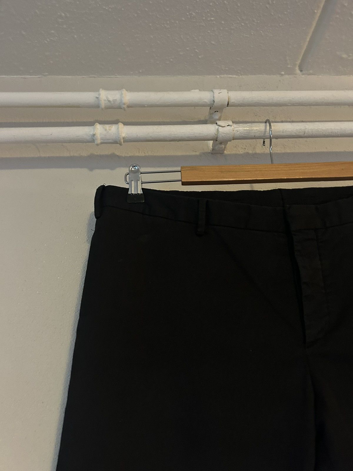 Prada Prada Black Trousers Size US 38 / EU 54 - 2 Thumbnail