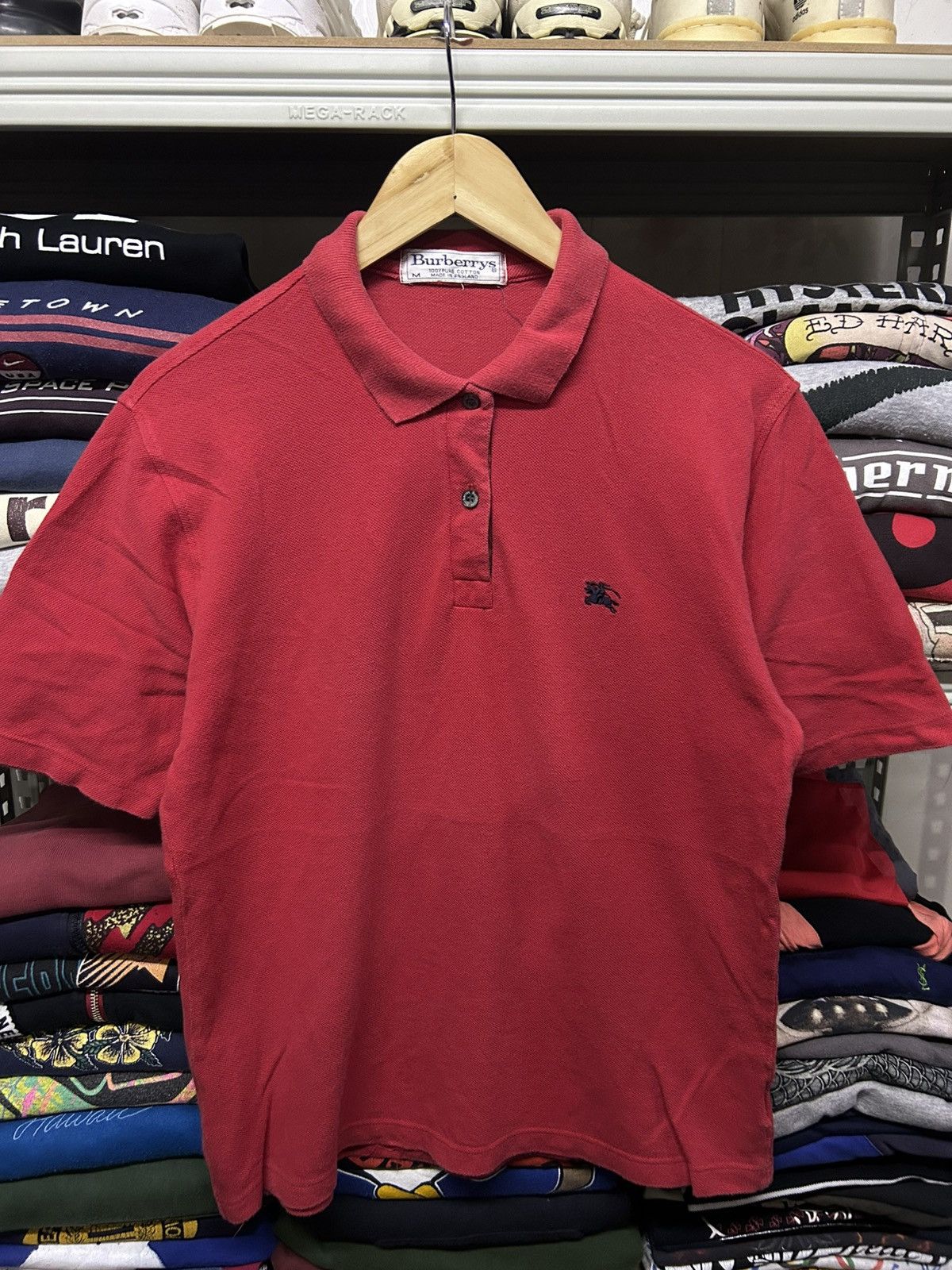 Burberry Vintage Burberry Medium size Tees Size US M / EU 48-50 / 2 - 1 Thumbnail