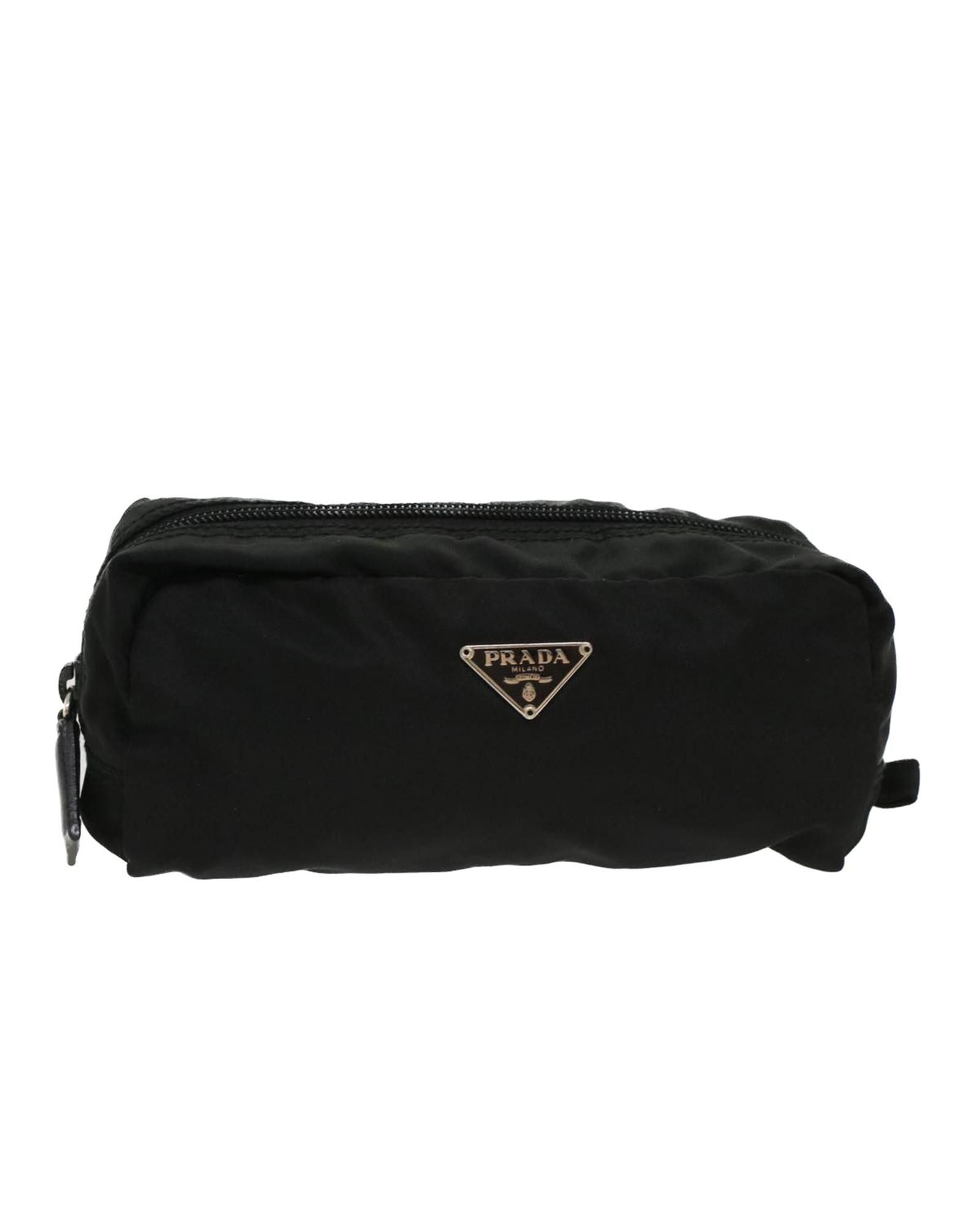 image of Prada Re-Nylon Black Pouch, Women's