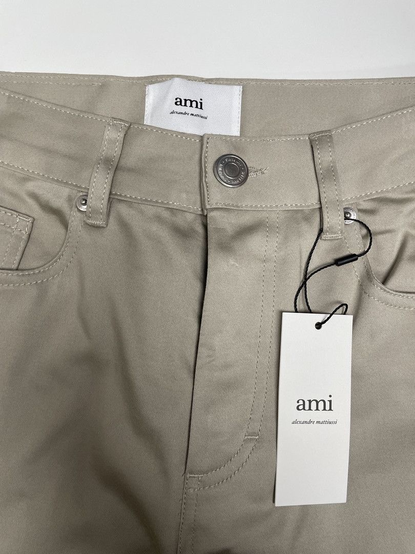 AMI AMI Mens Straight Fit Trousers Size US 30 / EU 46 - 3 Thumbnail
