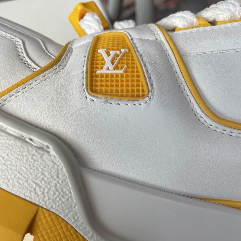 Louis Vuitton Louis Vuitton Trainer Maxi Leather Sneakers -2508 Size US 11 / EU 44 - 7 Thumbnail