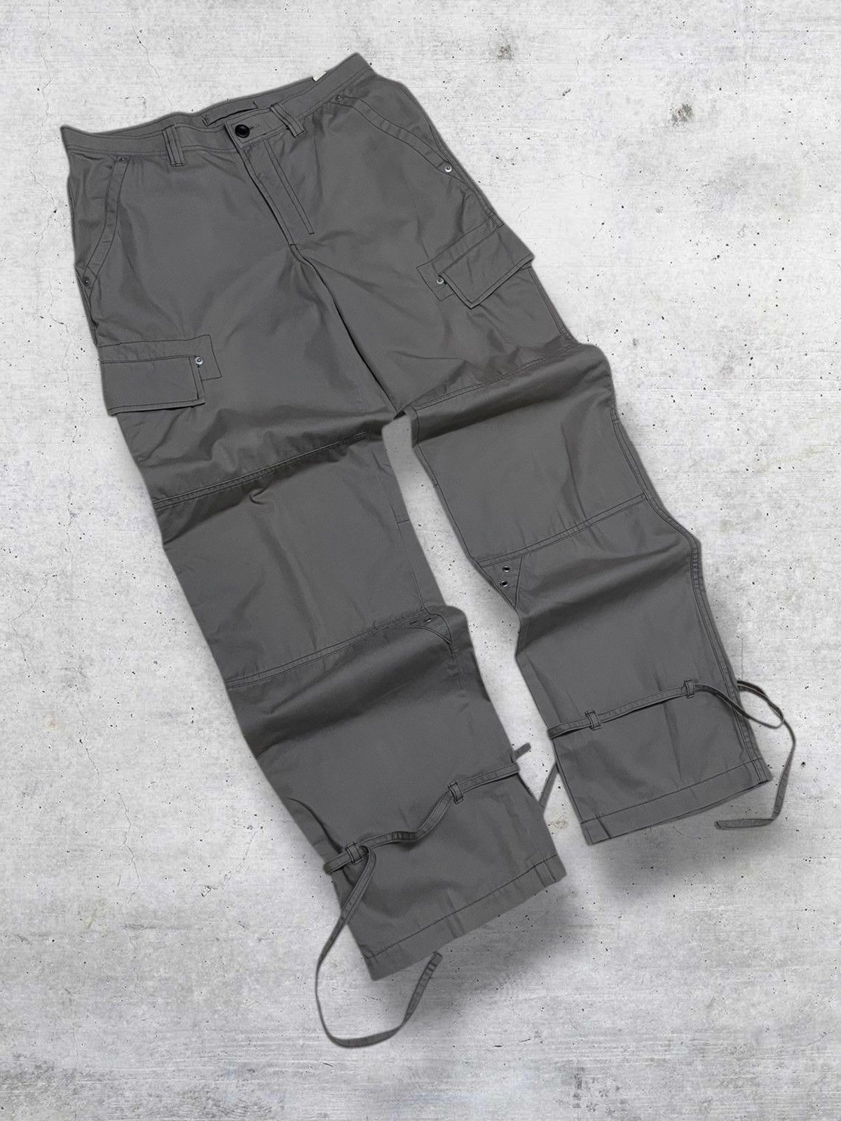 GOA VINTAGE ON BOARD JAPAN DESIGNER 90S CARGO PARACHUTE OG PANT Size US 31 - 2 Thumbnail