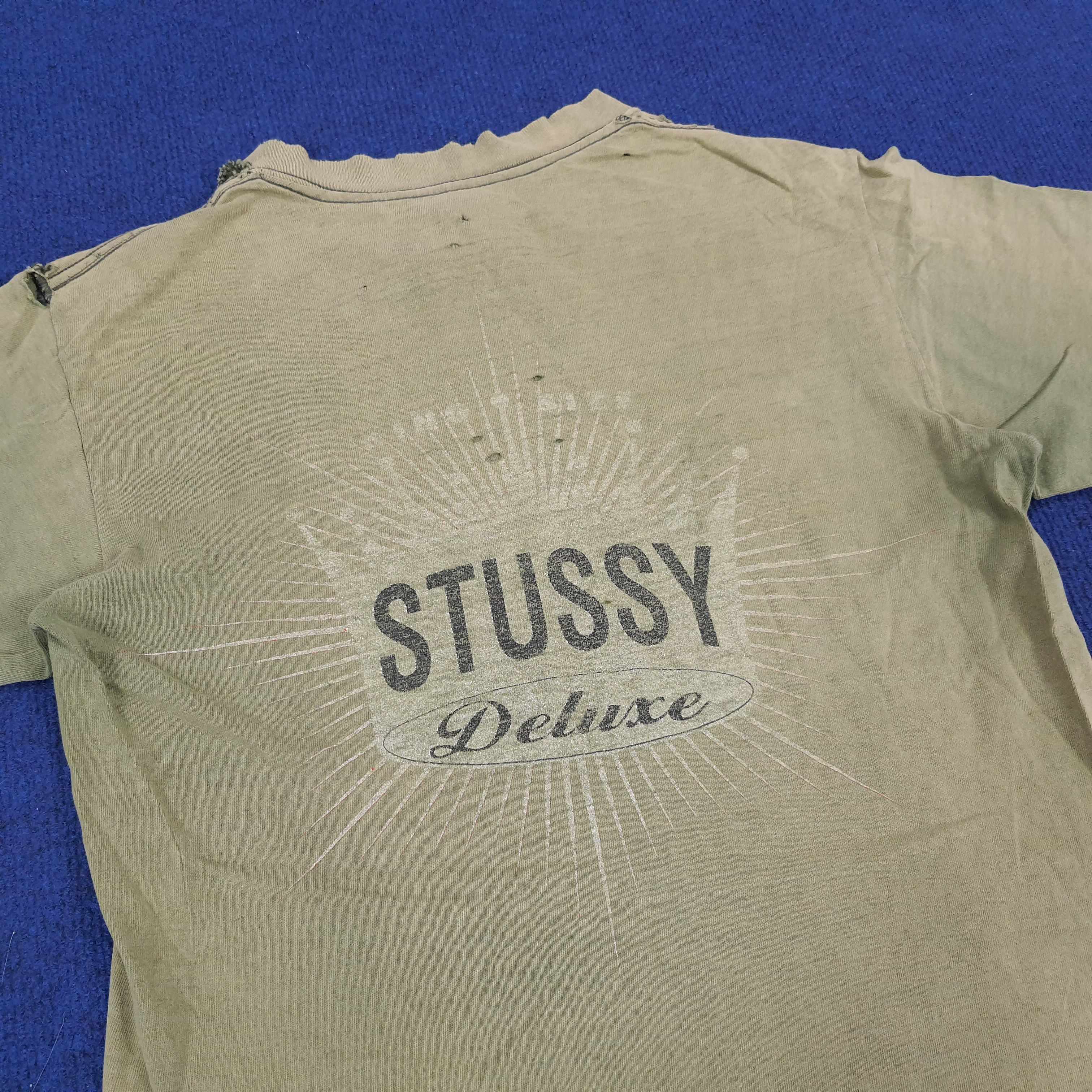 Other Vintage Stussy Deluxe Streetwear T-shirt Size US S / EU 44-46 / 1 - 2 Thumbnail