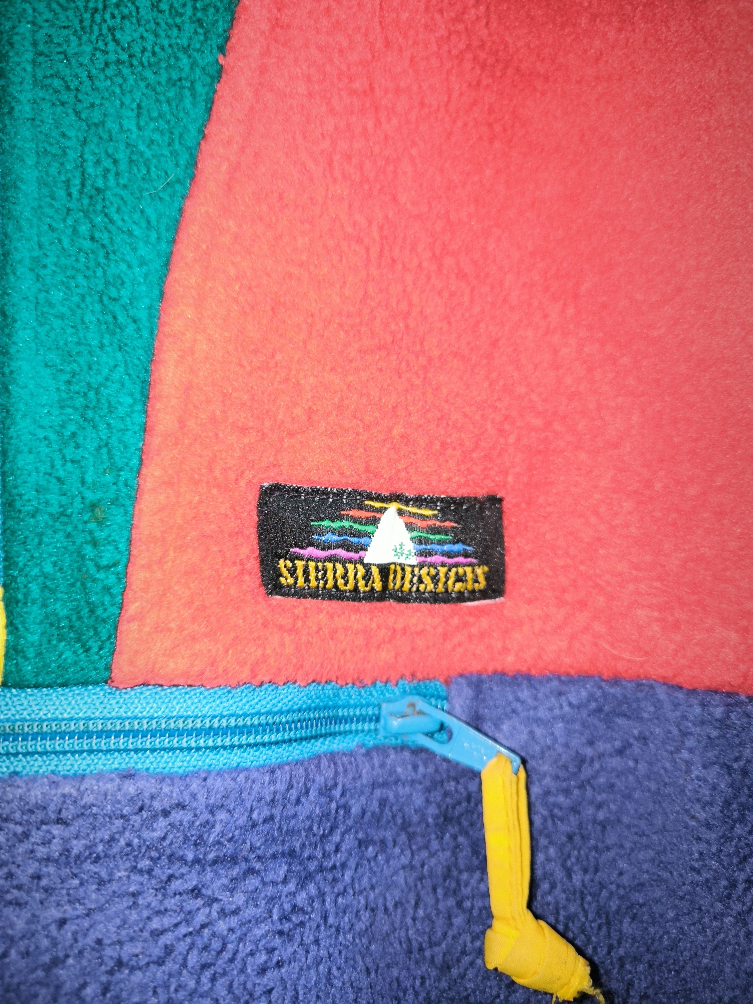Sierra Designs × Vintage Colourblock Polar Sherpa/Fleece Half Zipper Size US M / EU 48-50 / 2 - 4 Thumbnail