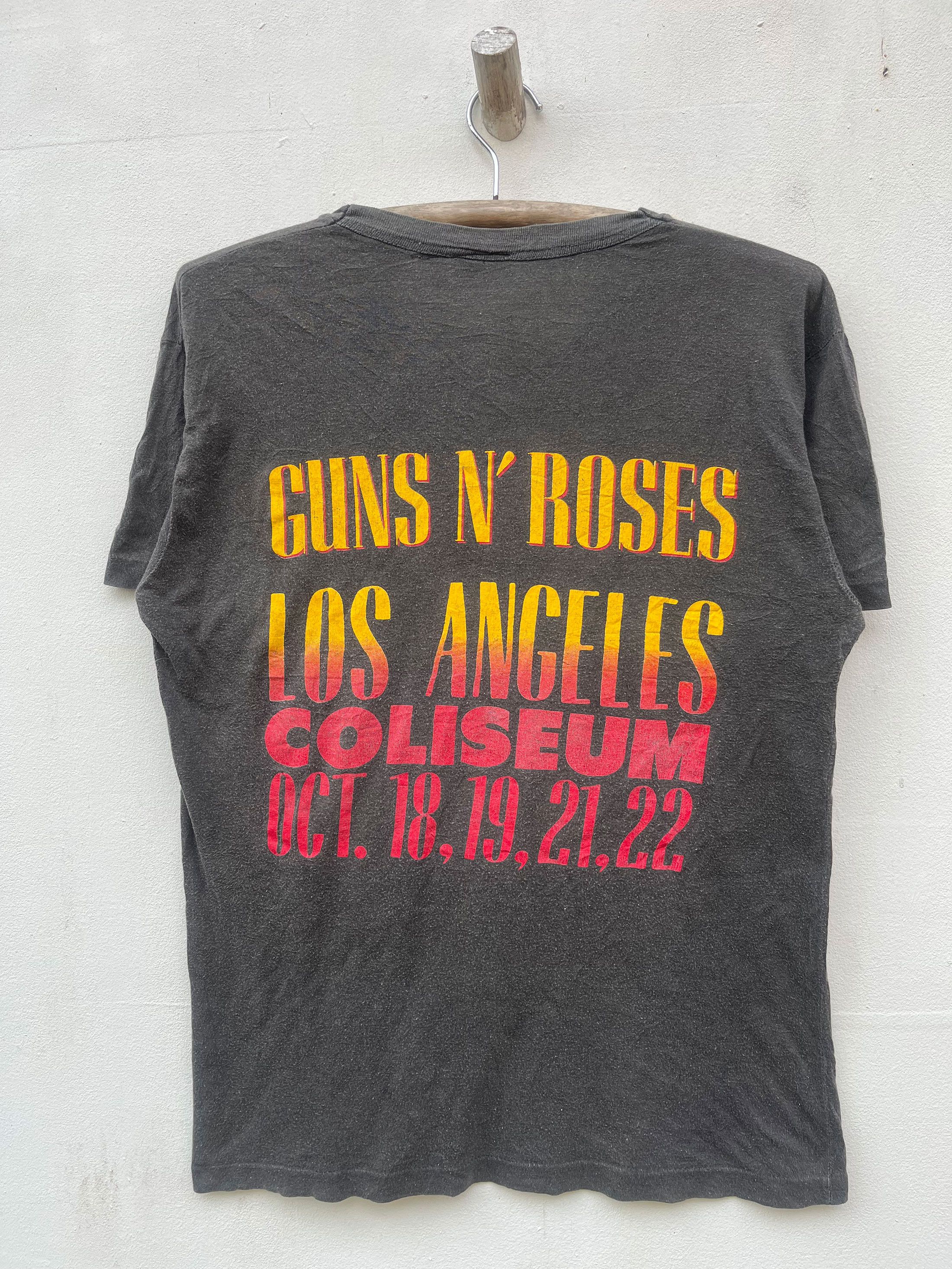 Band Tees Vintage Guns Roses 80s Brockum Single Stitching Tour Rock Size US M / EU 48-50 / 2 - 5 Thumbnail