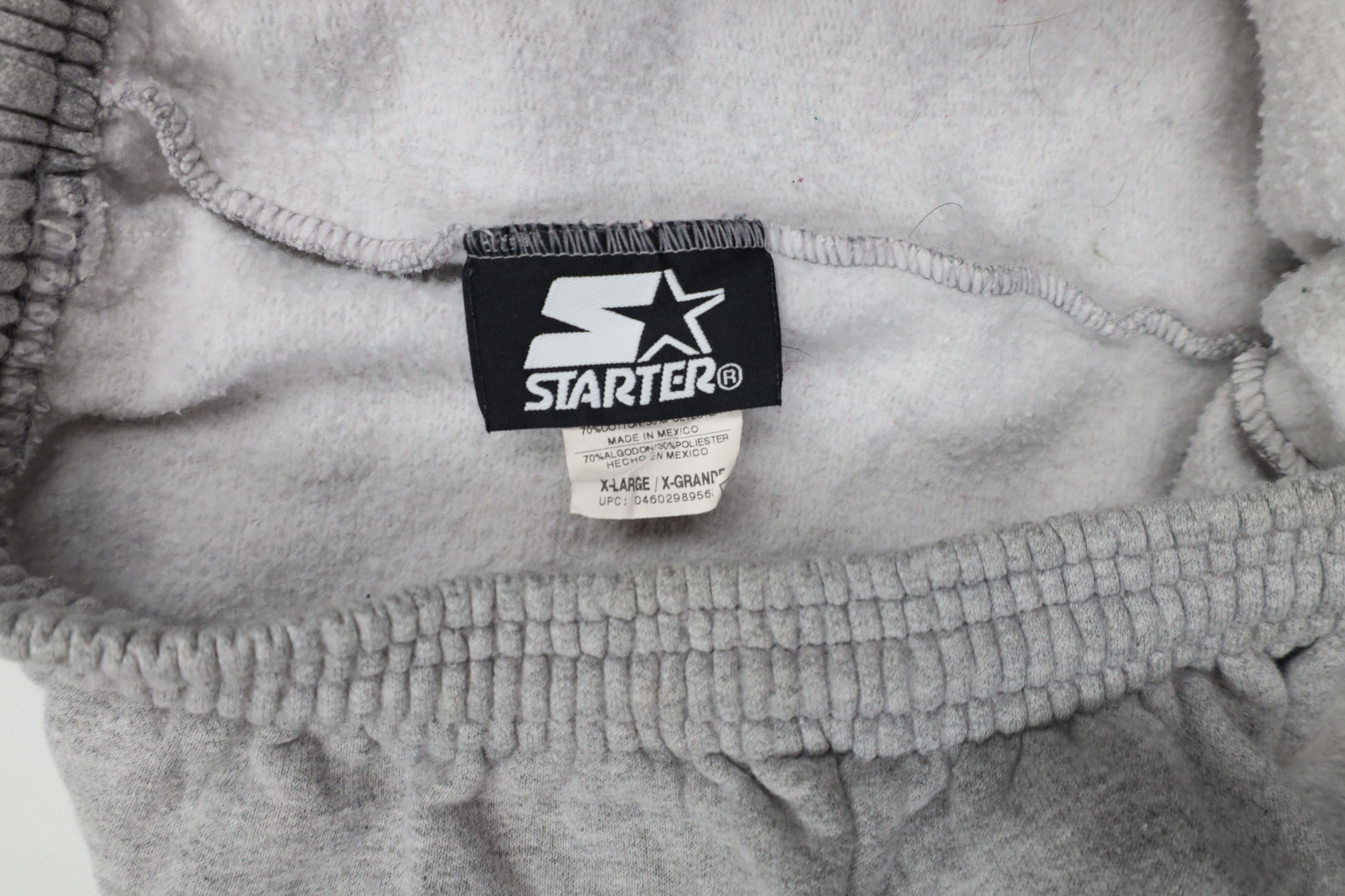 Starter × Vintage Vintage 90s Starter Spell Out Heavyweight Sweatpants Joggers Size US 38 / EU 54 - 11 Thumbnail