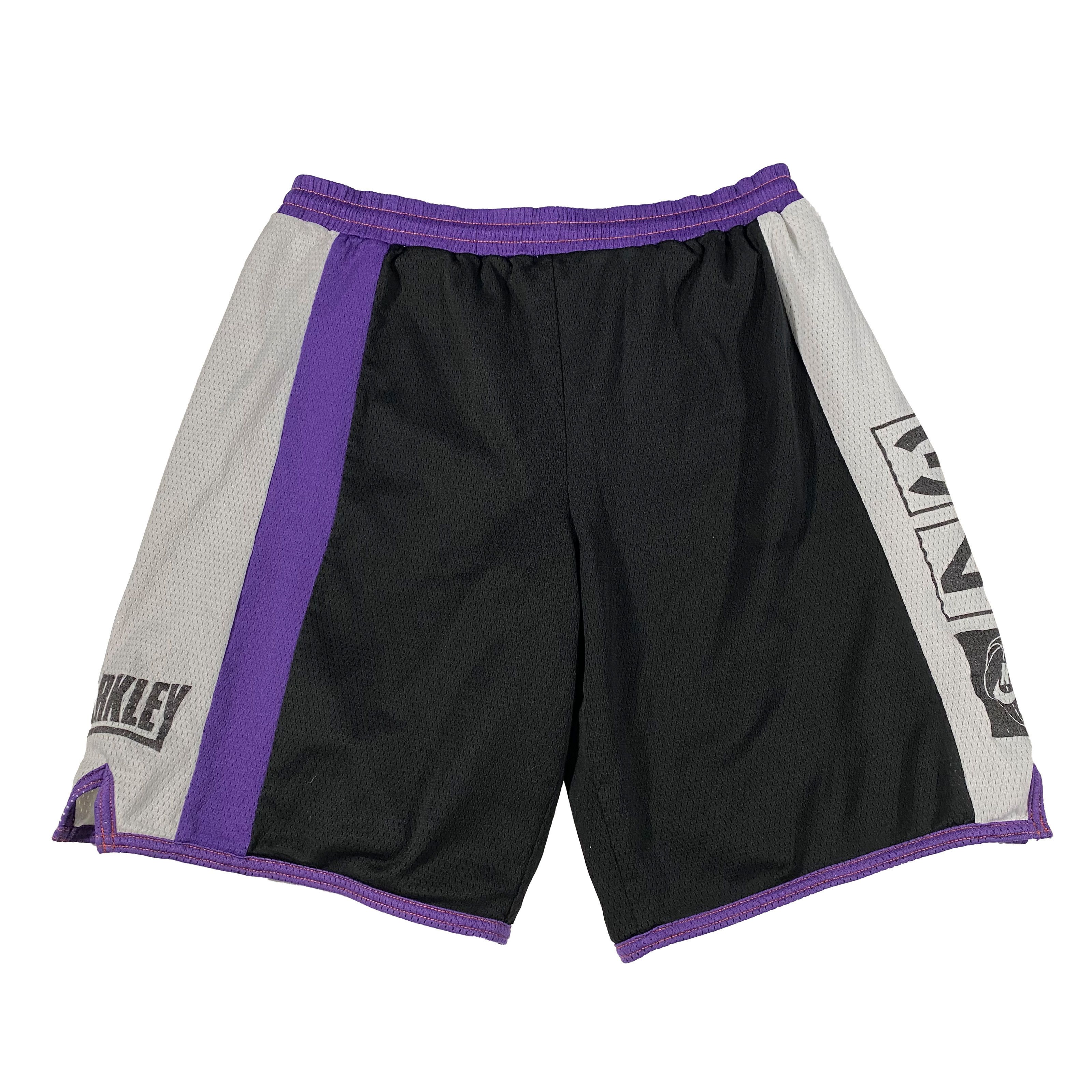 Nike Vintage Nike CB34 Barkley Black / Purple Mesh Shorts Size US 32 / EU 48 - 1 Thumbnail