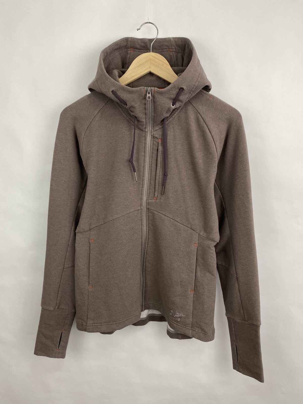 Arc'teryx 🇺🇸 Vintage Y2K Arc’teryx Women’s Zip Hoodie Rare Retro Hype Size M / US 6-8 / IT 42-44 - 2 Thumbnail
