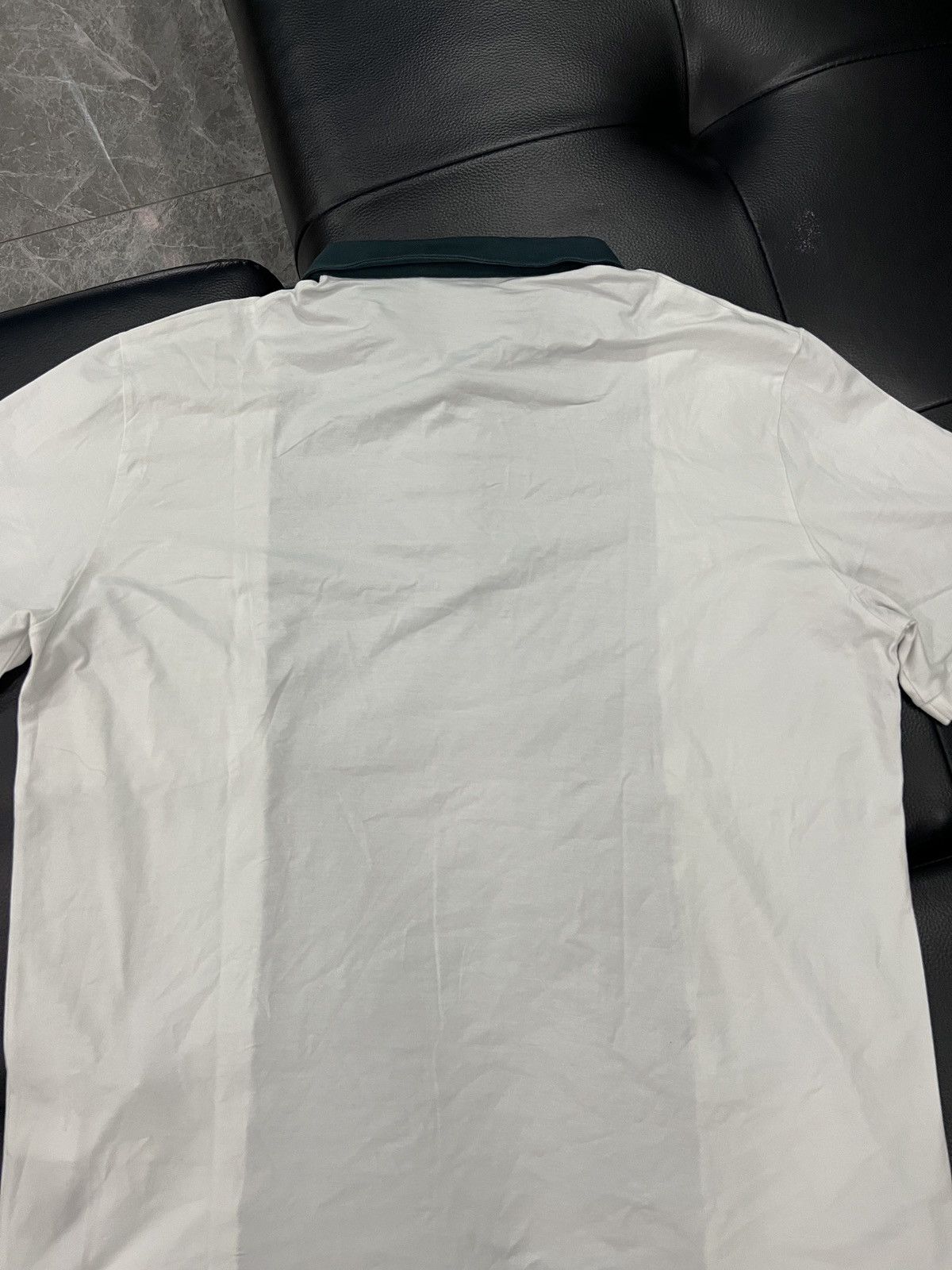 Prada Prada Colorblock Panel Structured Polo Shirt Size US XXL / EU 58 / 5 - 5 Thumbnail