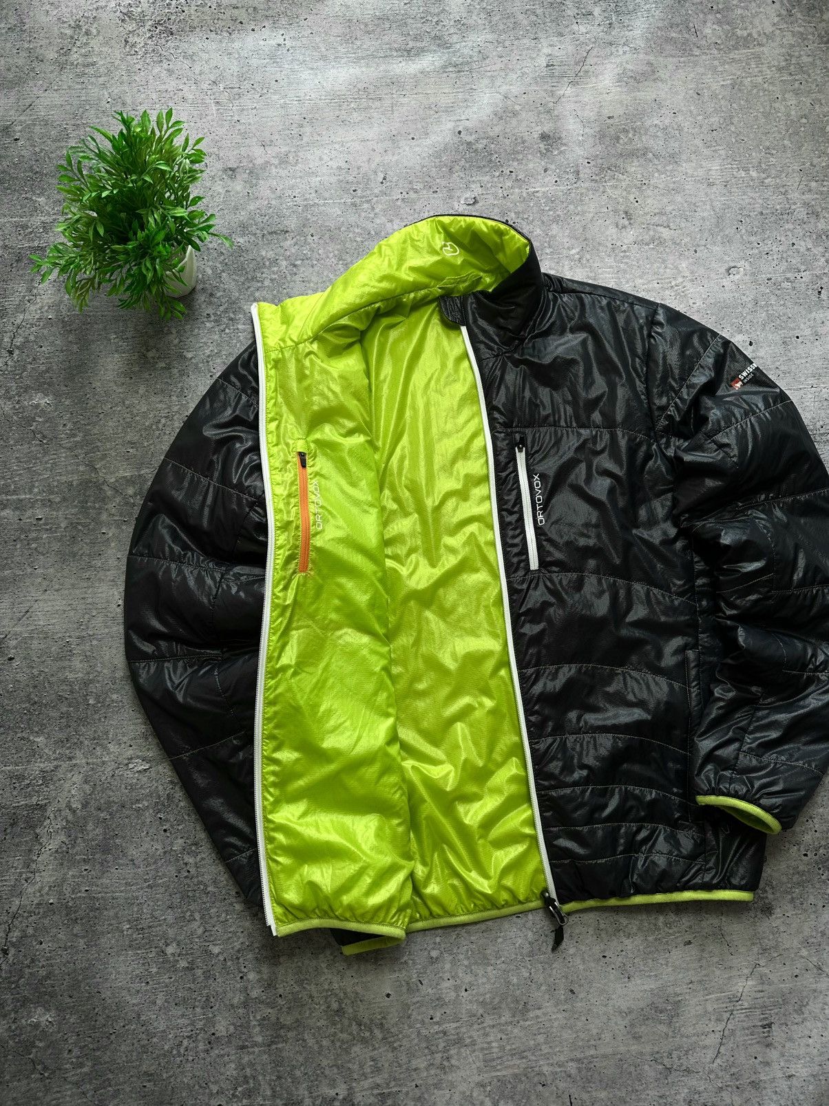 Ortovox Swisswool Merino Boe Reversible Puffer Zip Jacket