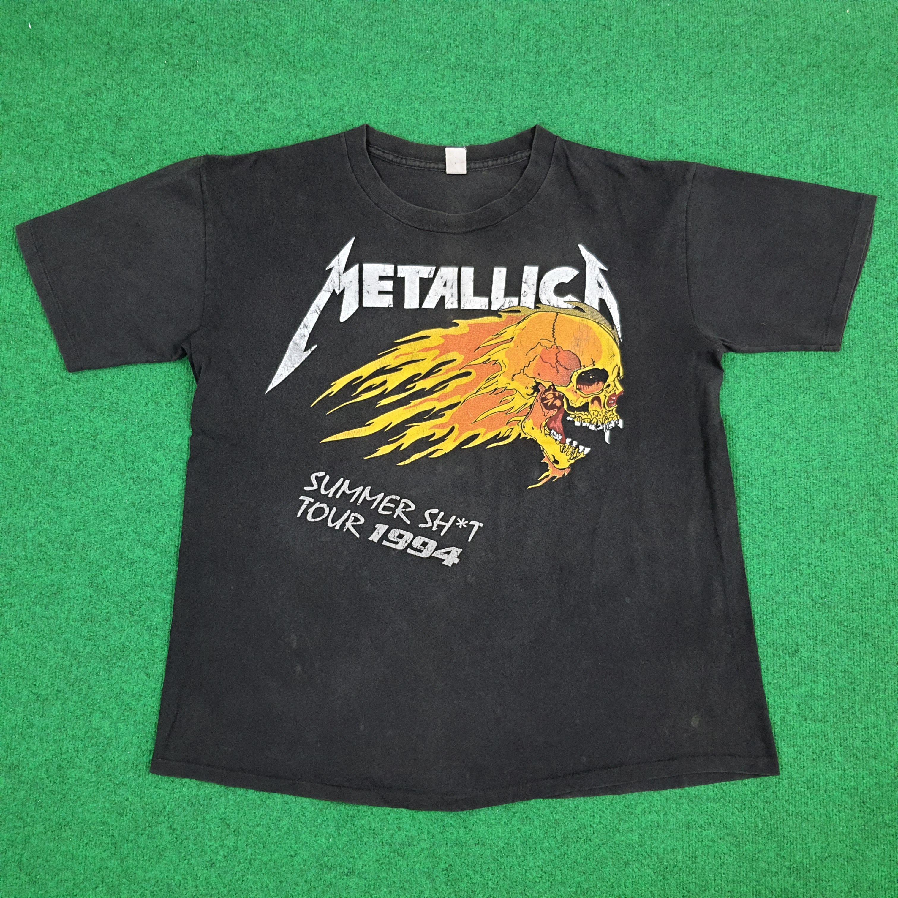 Band Tees × Metallica × Vintage Vintage Metallica Summer 1994 crew 