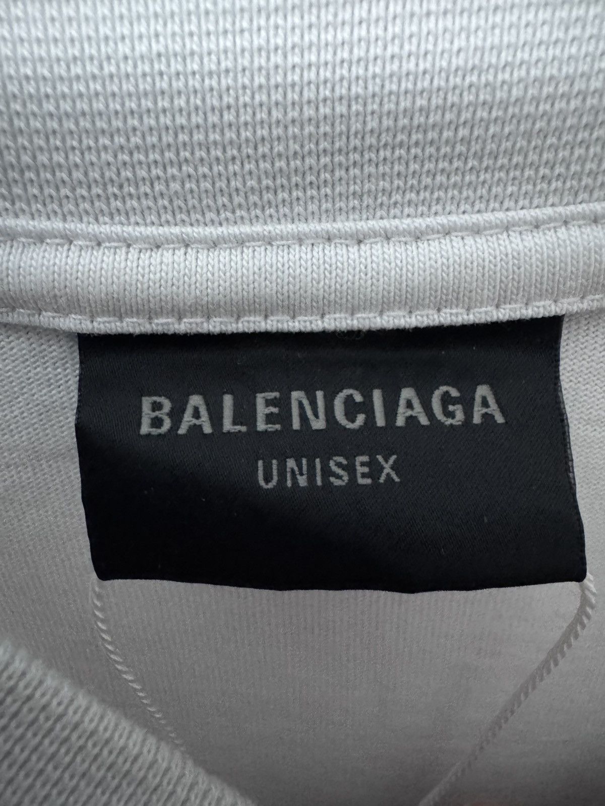 Balenciaga Balenciaga Tape Logo Oversized T-Shirt White Ibiza —BLUELLE🌊 Size US XXL / EU 58 / 5 - 3 Thumbnail