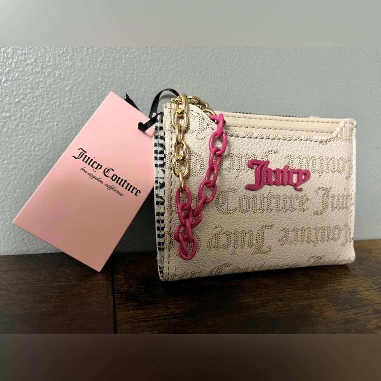 Juicy Couture Jeans Juicy Couture Cant Tame Her Bibold Wallet Card Holder Size ONE SIZE - 2 Thumbnail