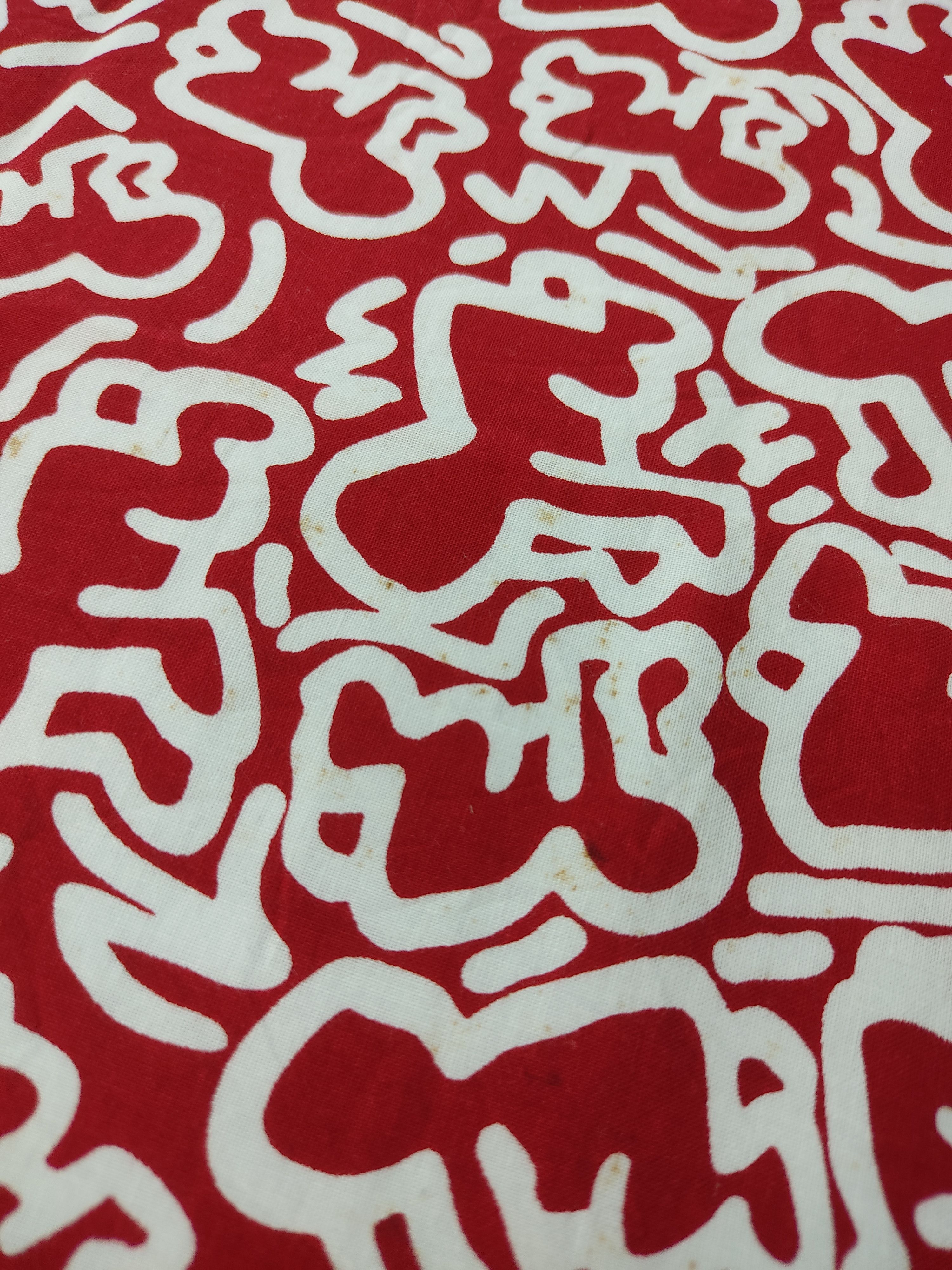 Keith Haring Vintage Keith Haring Bandana / Handkerchief Size ONE SIZE - 5 Thumbnail