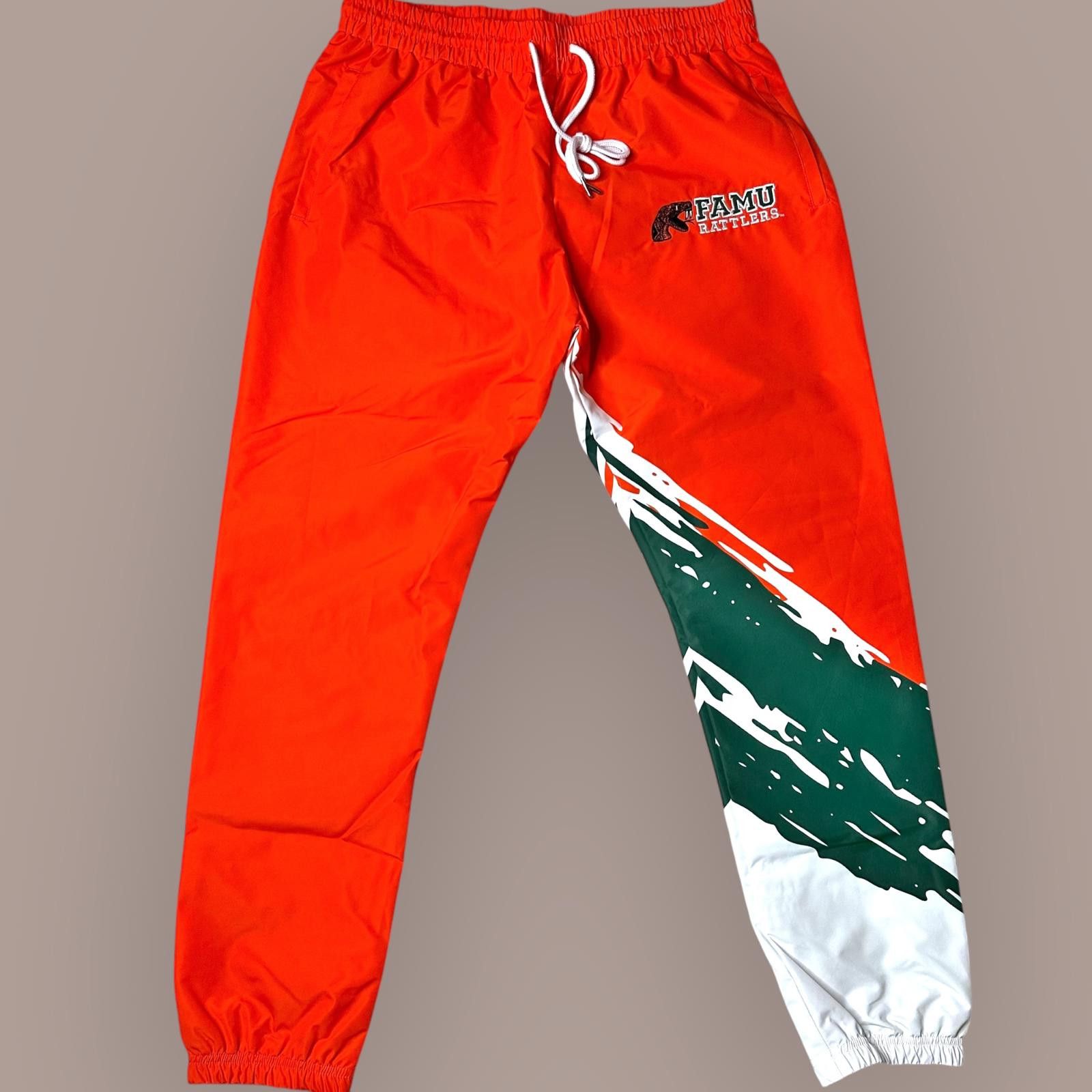 Mitchell & Ness NWT Mitchell & Ness FAMU Rattlers Warmup Pants Men’s S Size US 30 / EU 46 - 1 Thumbnail
