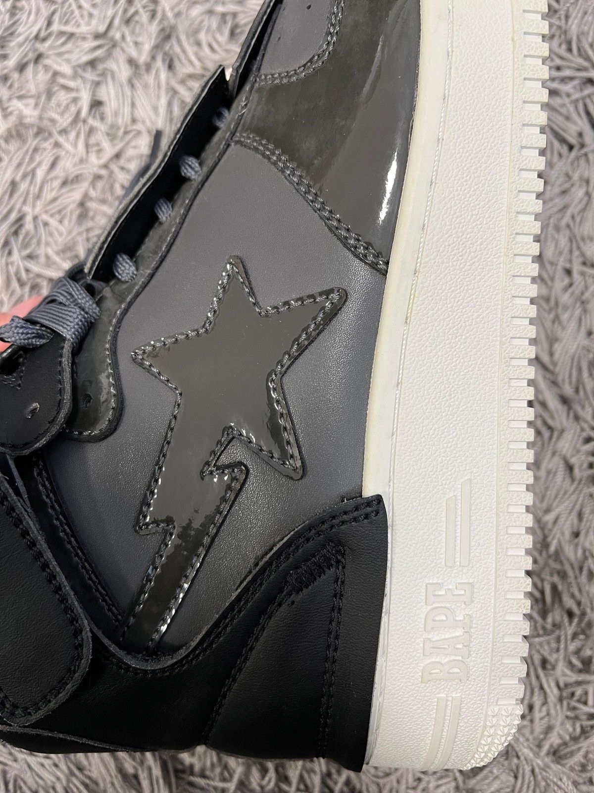 Bape A Bating ape high Bape Sta Size US 8.5 / EU 41-42 - 12 Thumbnail