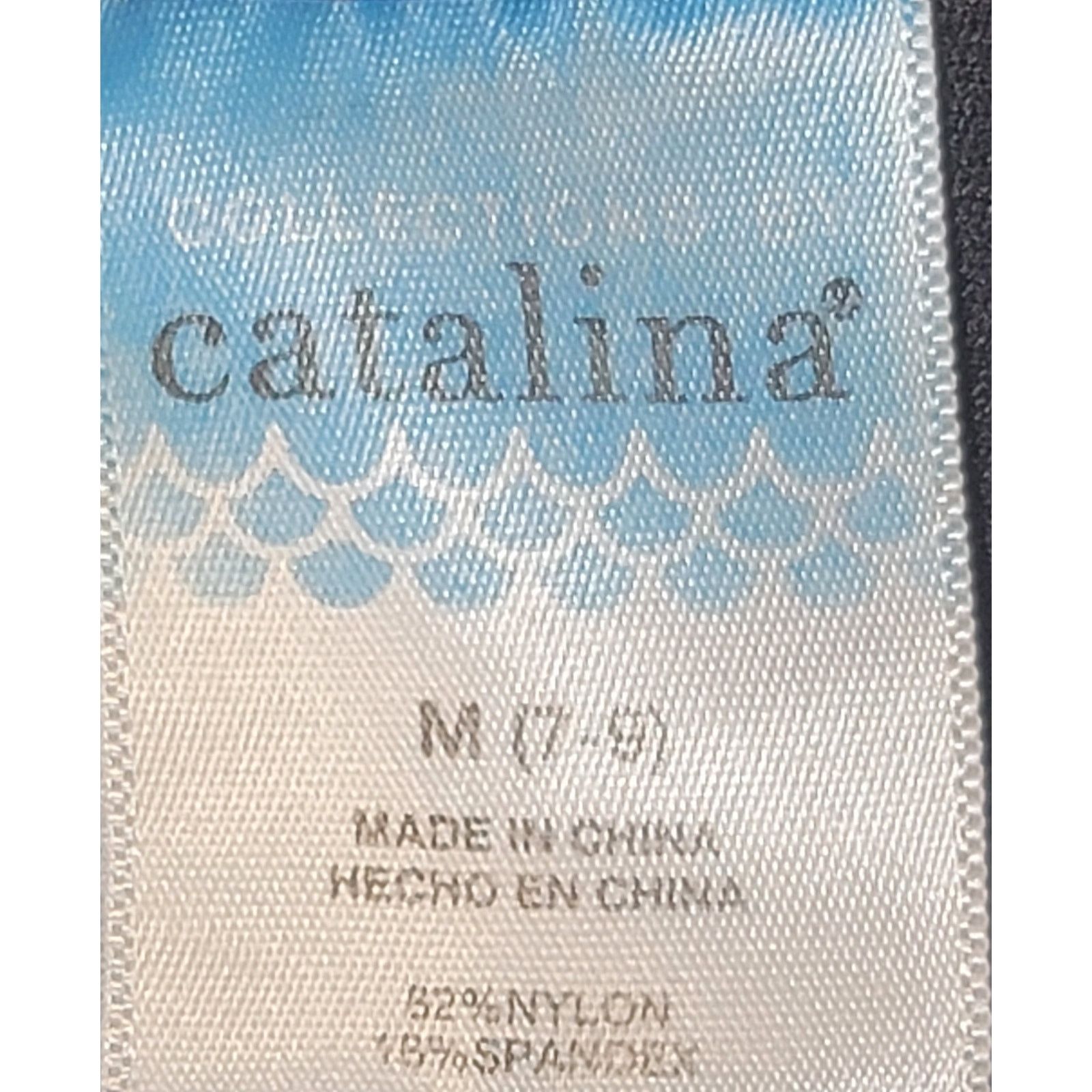 Catalina Catalina Black Knotted Front Bikini Top Medium 7 9 Juniors Size ONE SIZE - 4 Thumbnail