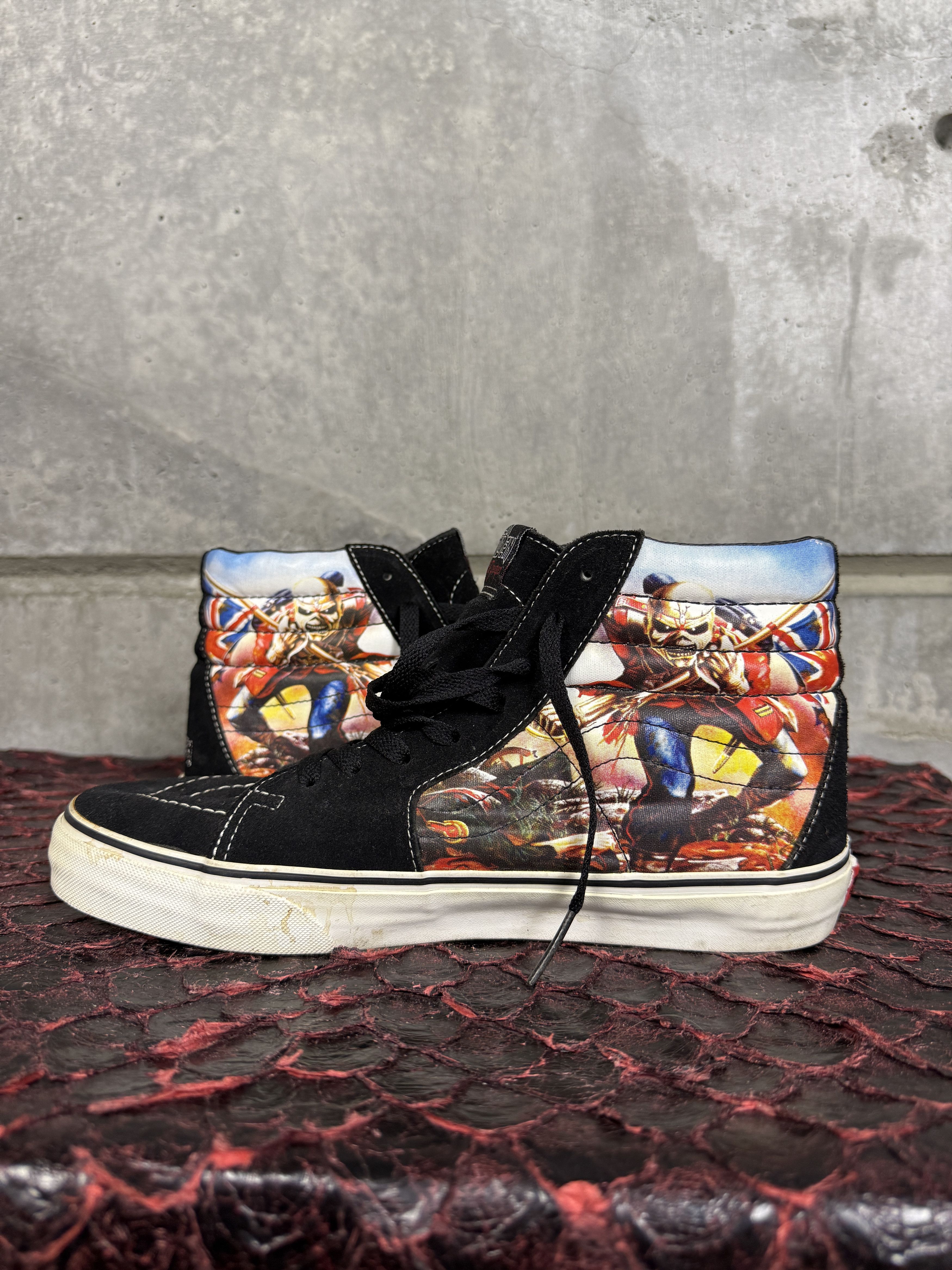 Iron Maiden Iron Maiden x Vans SAMPLE SK8-HI LX 'The Trooper' Size US 9.5 / EU 42-43 - 4 Thumbnail