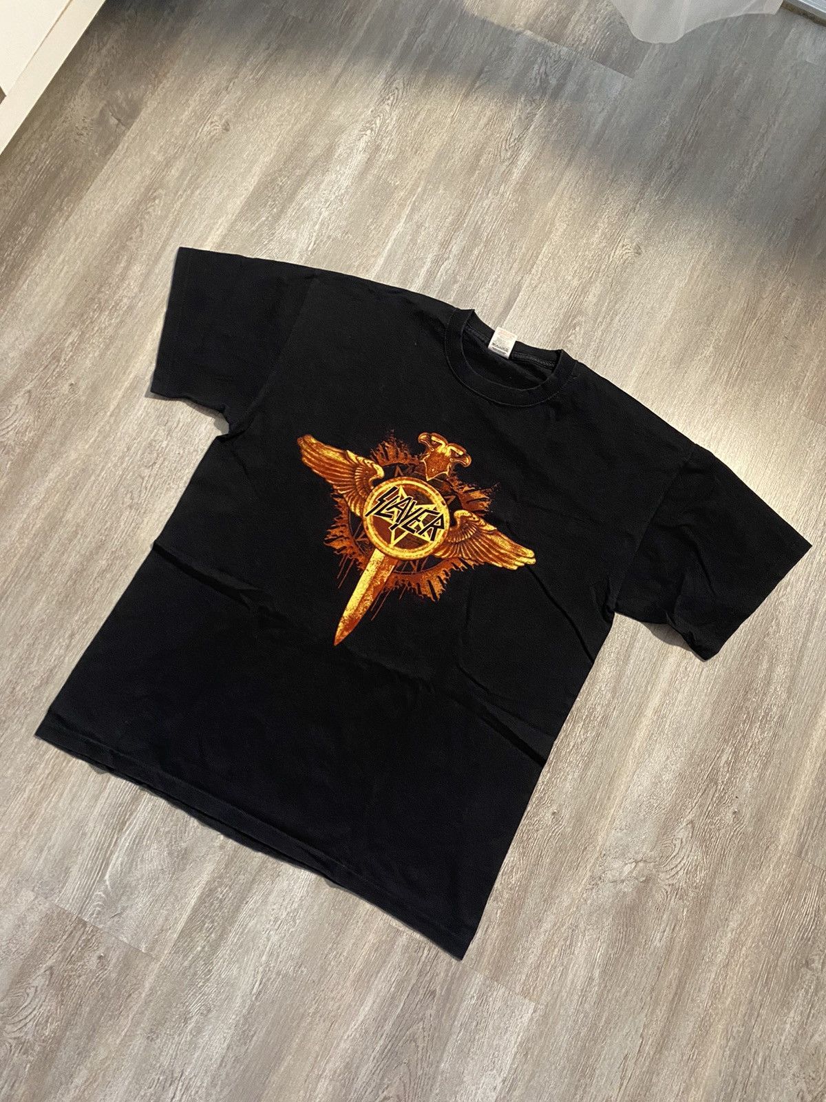 Band Tees *RARE* Vintage 2004 Slayer T-Shirt Size US L / EU 52-54 / 3 - 1 Thumbnail