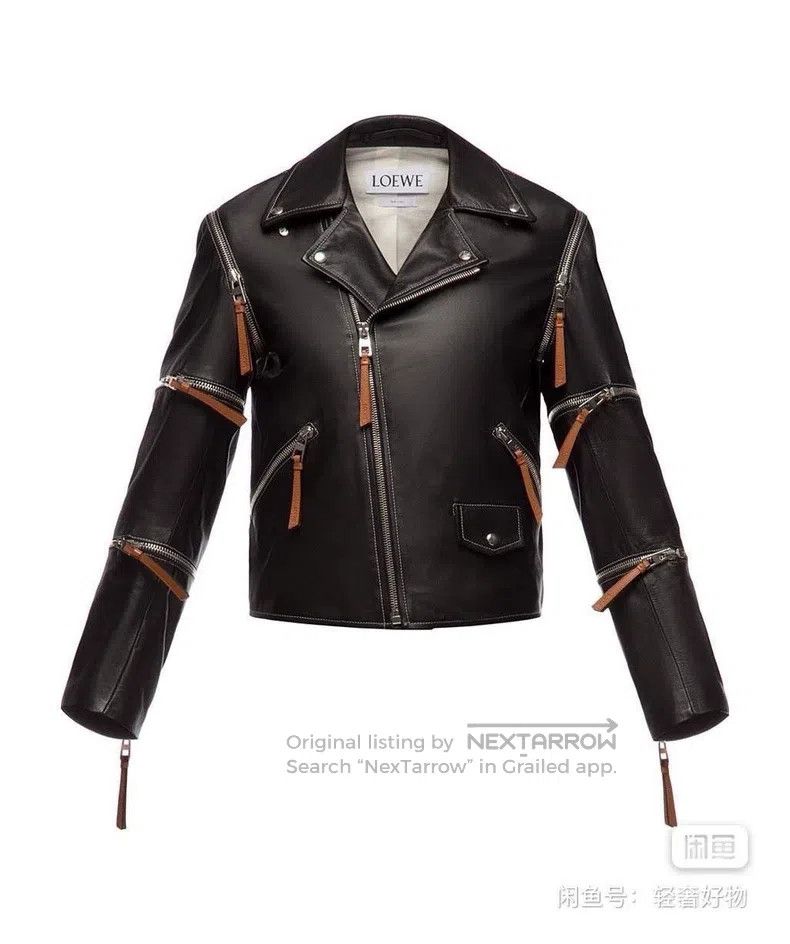 Loewe LOEWE Jacket with Multiple Zippers Design Size XS / US 0-2 / IT 36-38 - 3 Thumbnail