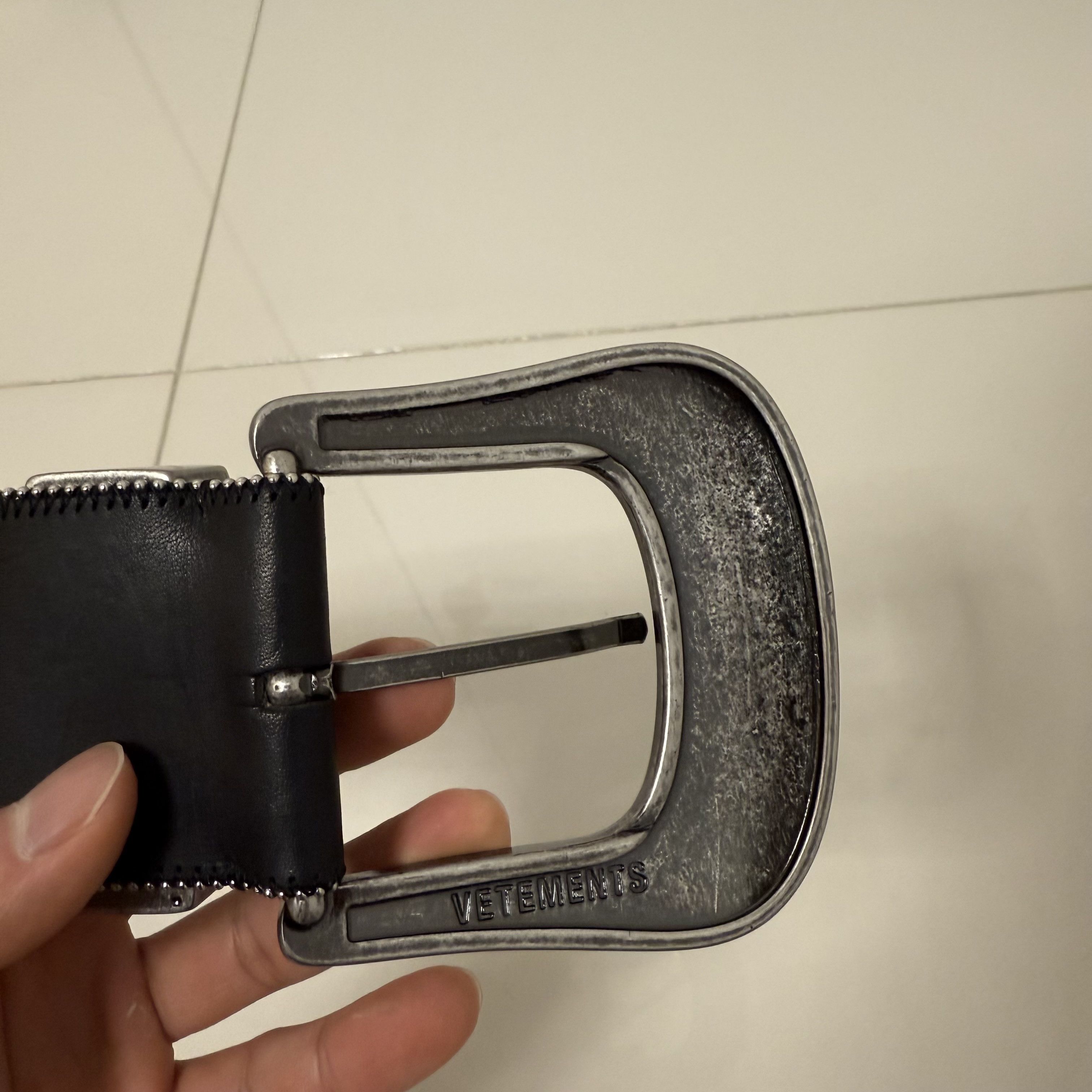 Vetements 17aw studded belt Size ONE SIZE - 7 Thumbnail