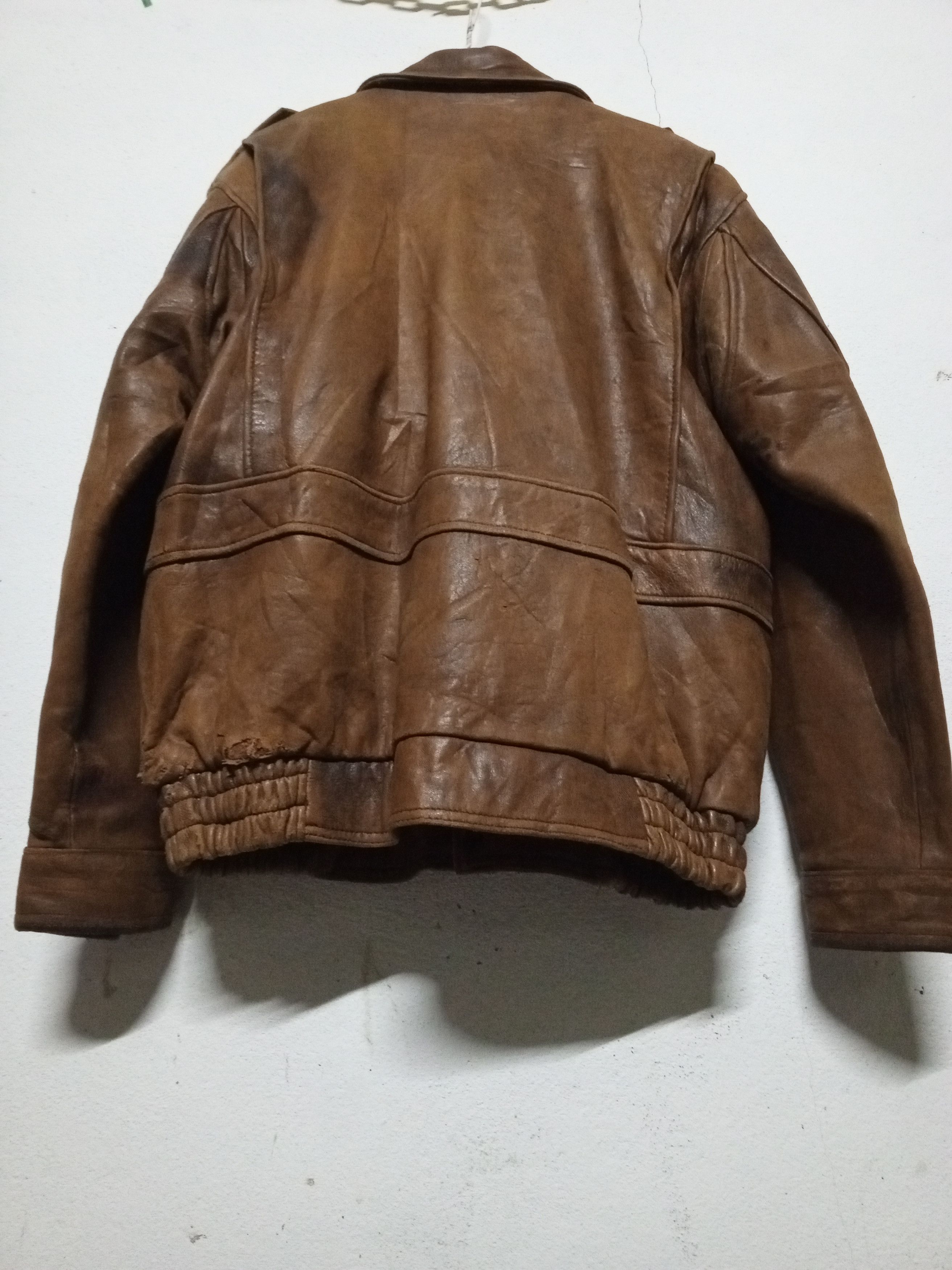 Leather VTG Leather jacket sheepskin Size US L / EU 52-54 / 3 - 8 Thumbnail
