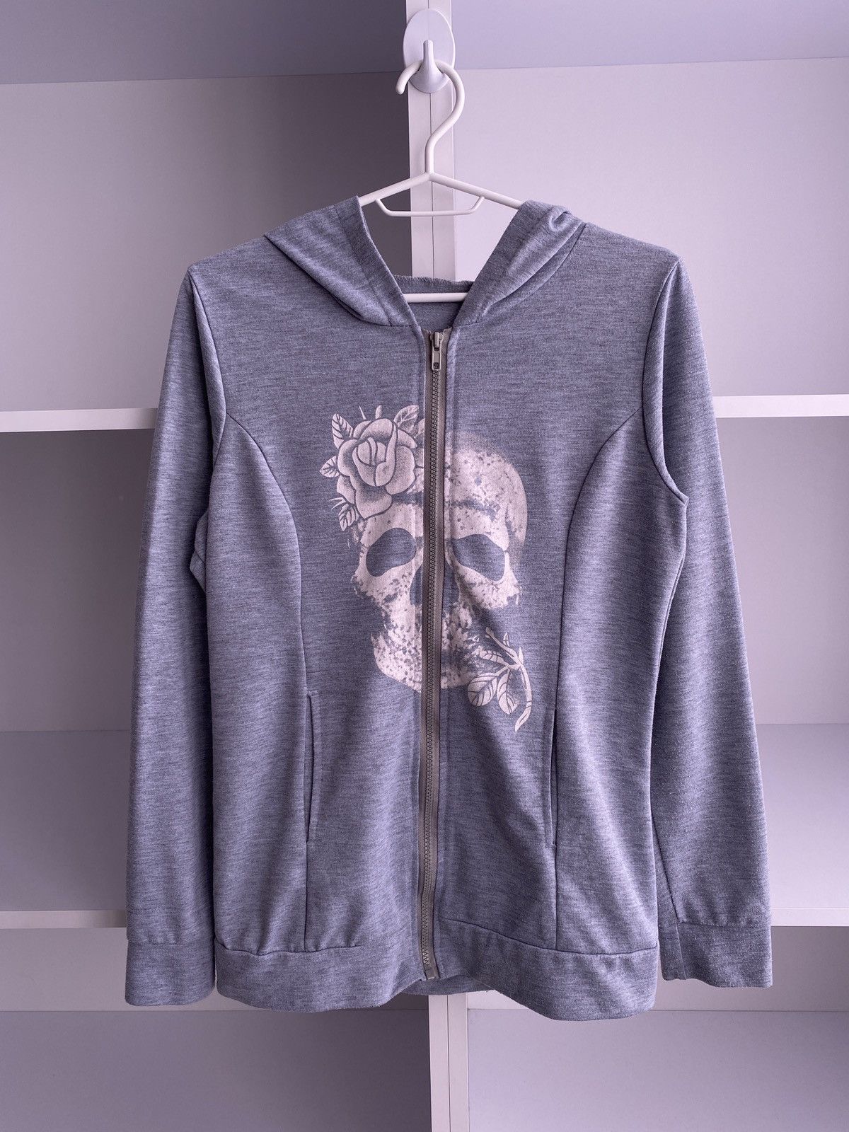 Vintage Vintage Women’s Ed Hardy Style Hoodie Size XL / US 12-14 / IT 48-50 - 5 Thumbnail