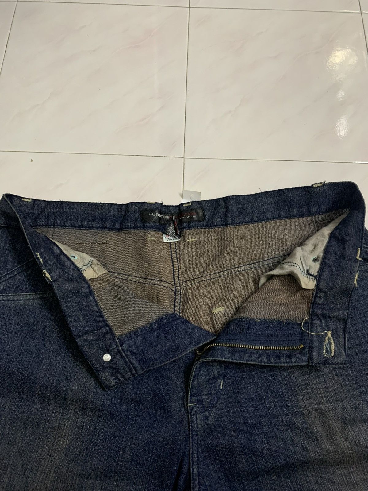 Rick Owens 2000 Fubu Collection Jorts Southpole Goa Lgb Y2K Jnco Style Size US 38 / EU 54 - 6 Thumbnail