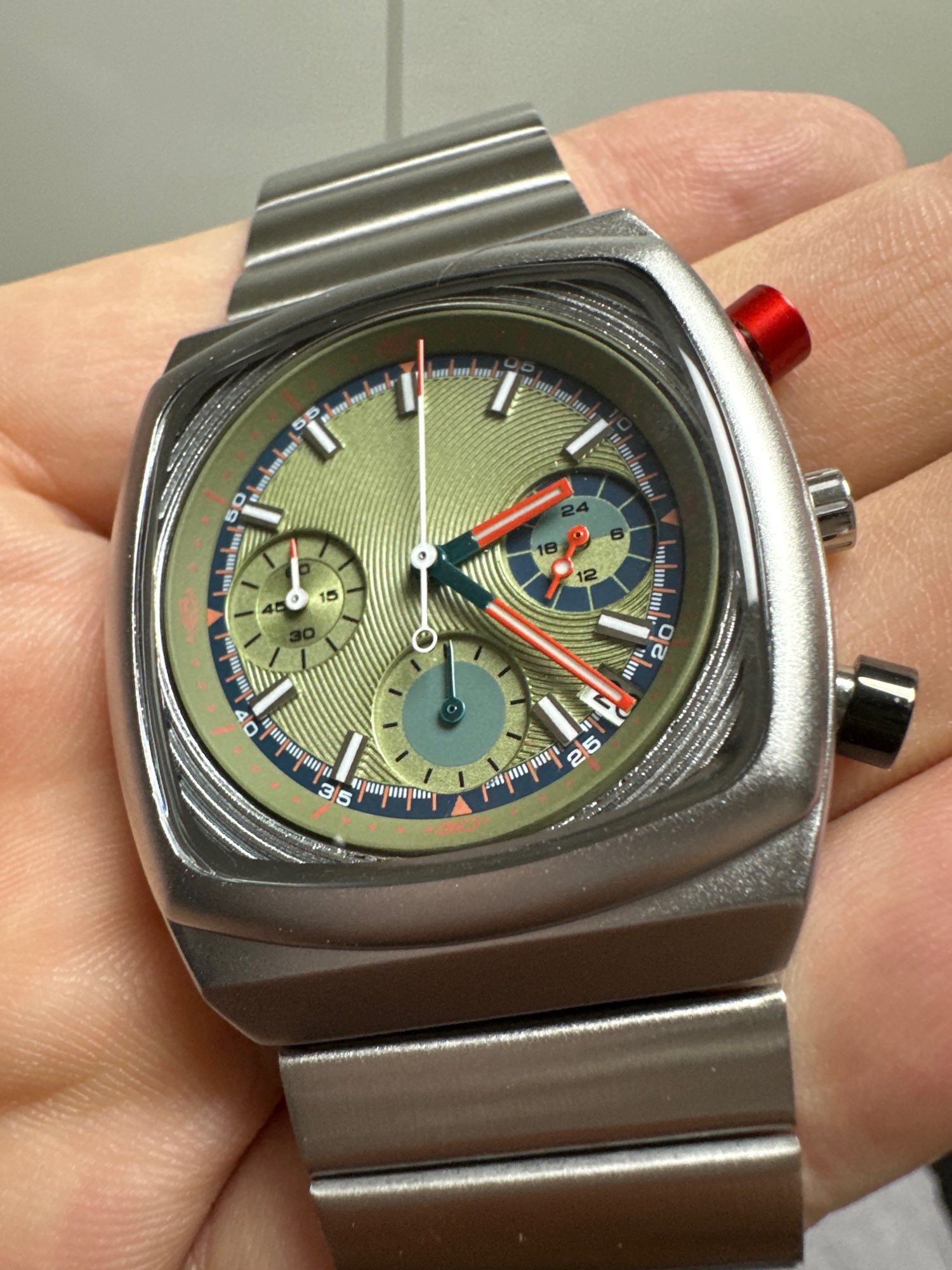 Vintage Y2k square watch luxury Watch Size ONE SIZE - 3 Thumbnail