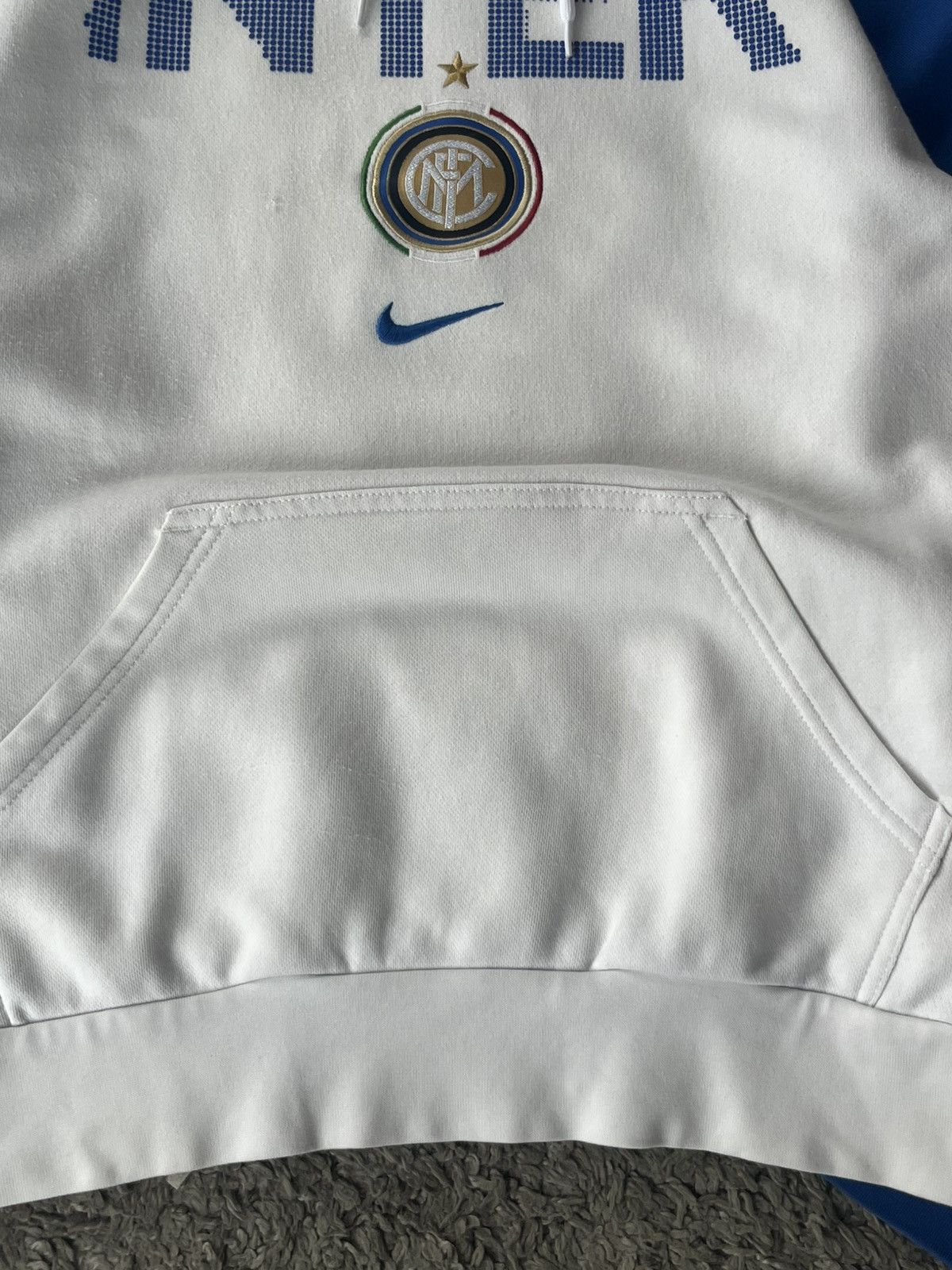 Nike Vintage hoodie Nike Soccer football team F.C Internazionale Size US S / EU 44-46 / 1 - 6 Thumbnail