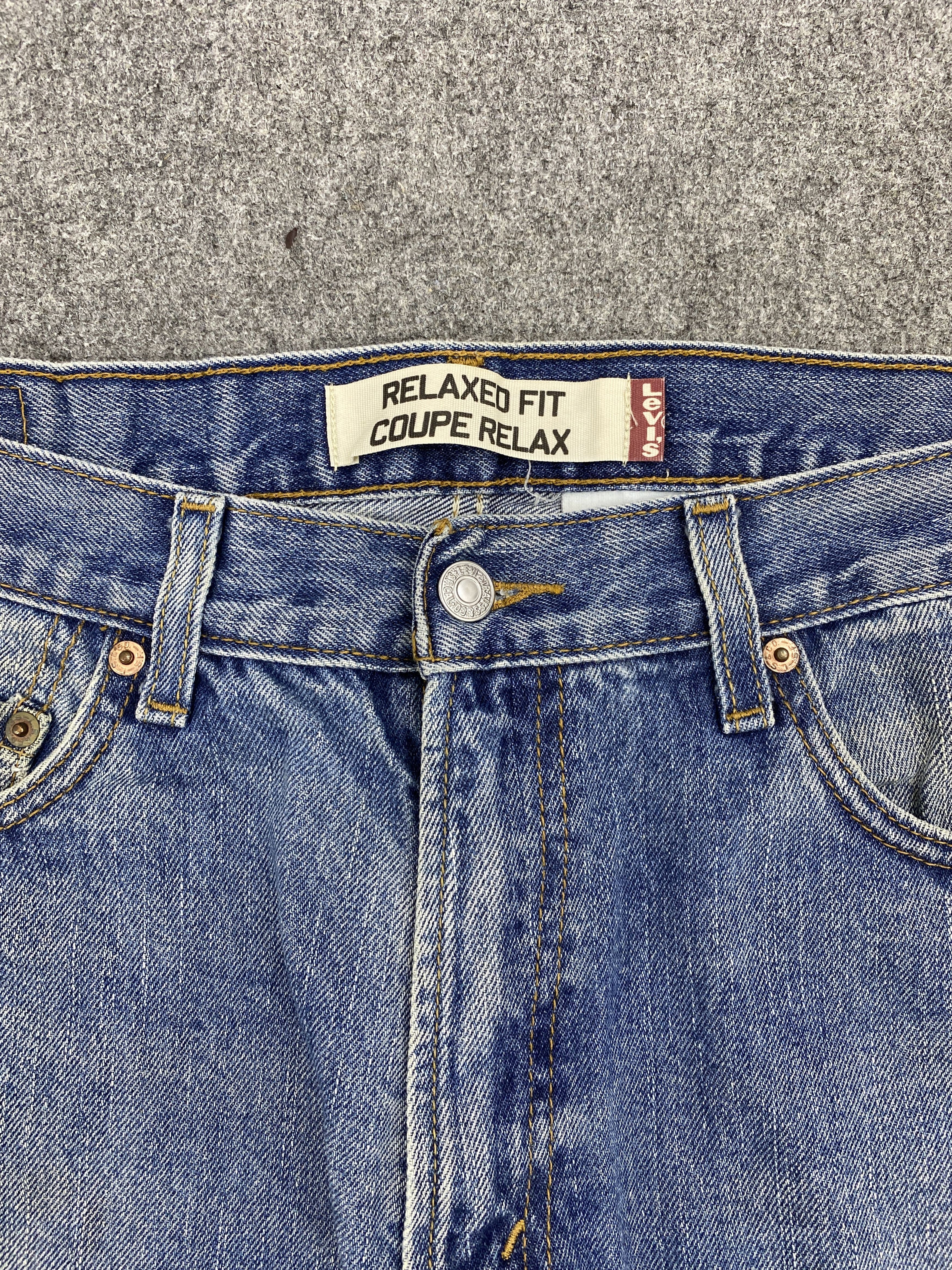 Levi's × Vintage Faded Blue Vintage 90s Levis 550 Jeans Size US 34 / EU 50 - 8 Thumbnail