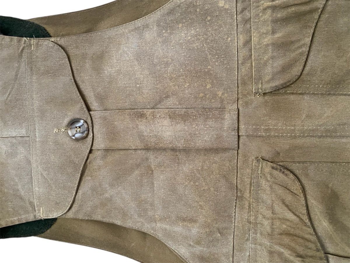 Filson Vintage Filson Style 32 Half Moon Waxed Canvas Hunting Vest Size US S / EU 44-46 / 1 - 6 Thumbnail
