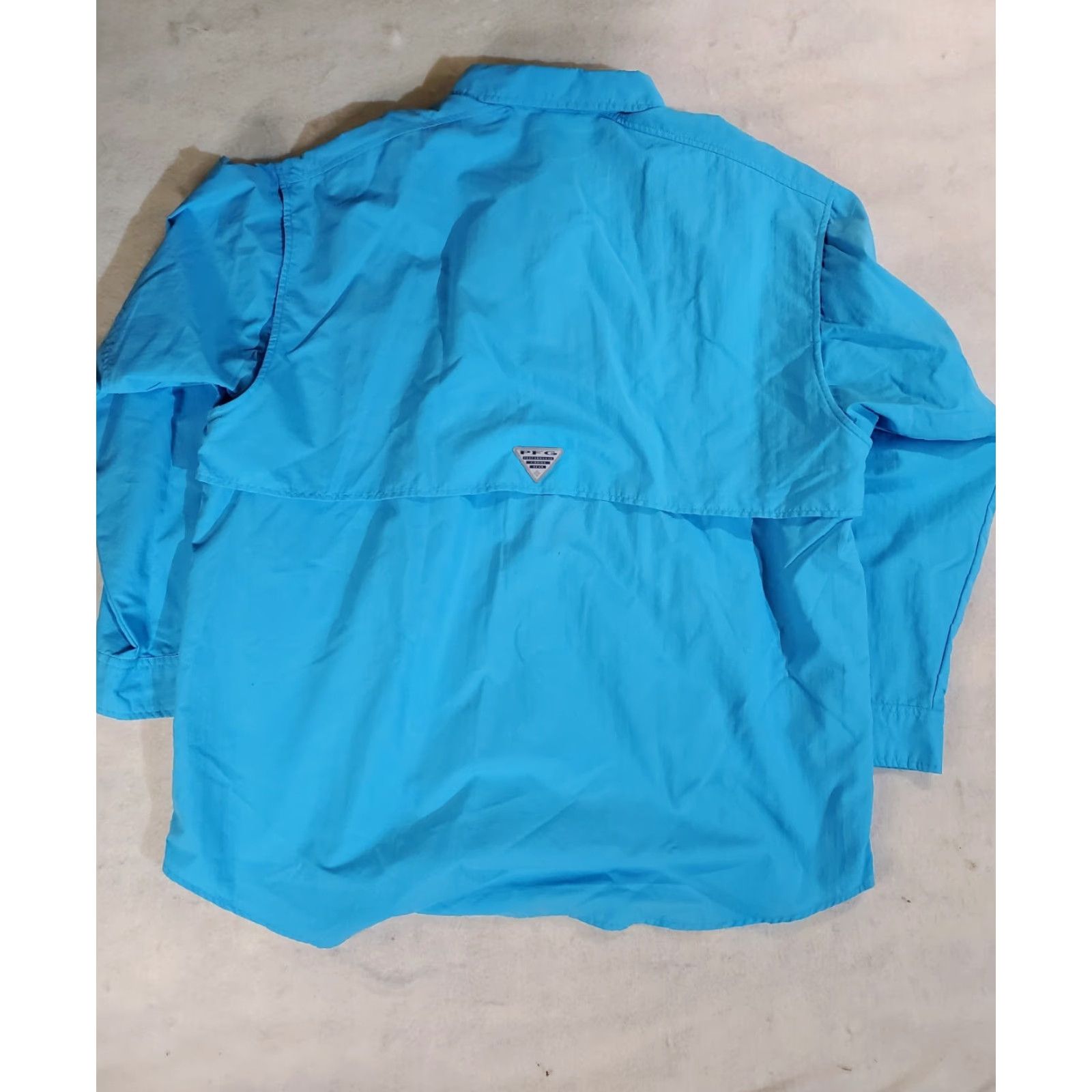 Vintage Columbia PFG Omni-Shade Fishing Shirt Mens XL Blue Button-Up Long Sleeve Size US XL / EU 56 / 4 - 7 Thumbnail