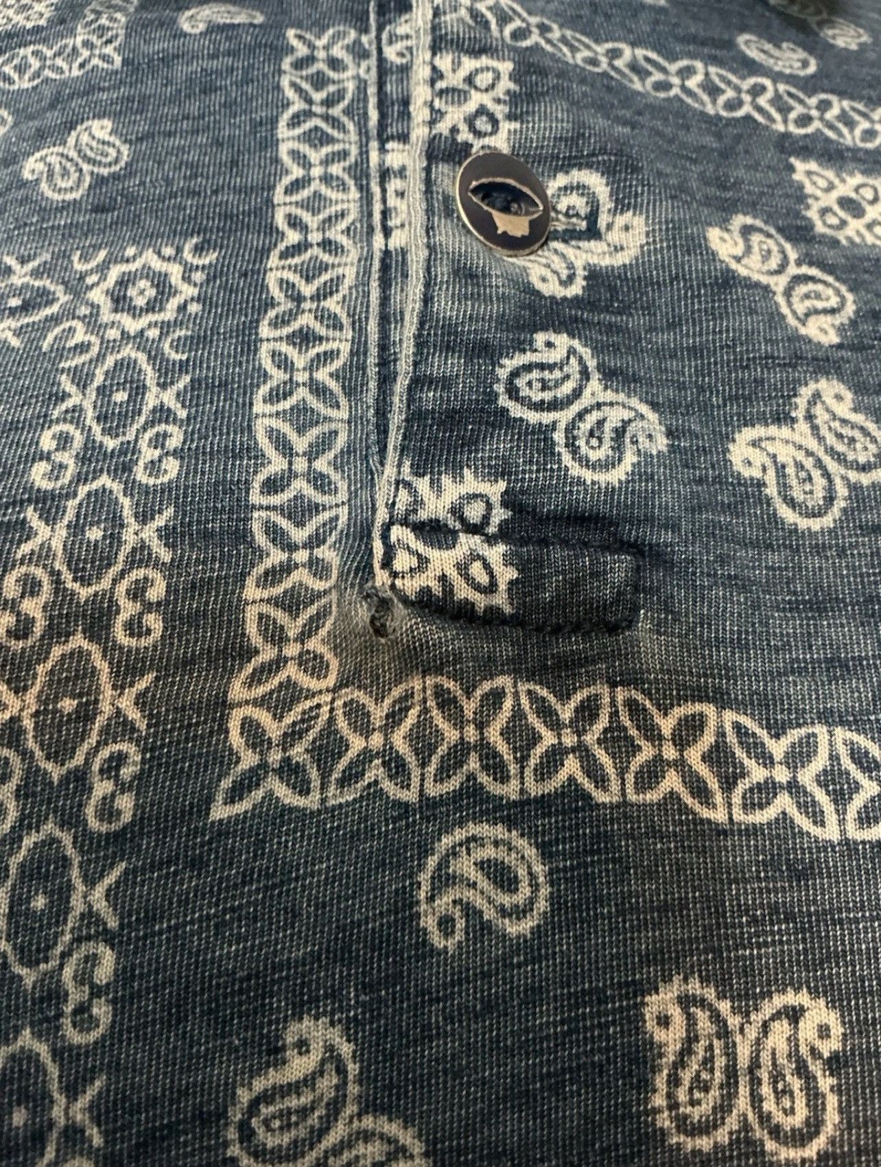 Polo Ralph Lauren Polo Ralph Lauren Bandana Paisley Blue AOP S/S Polo Shirt Size US S / EU 44-46 / 1 - 7 Thumbnail