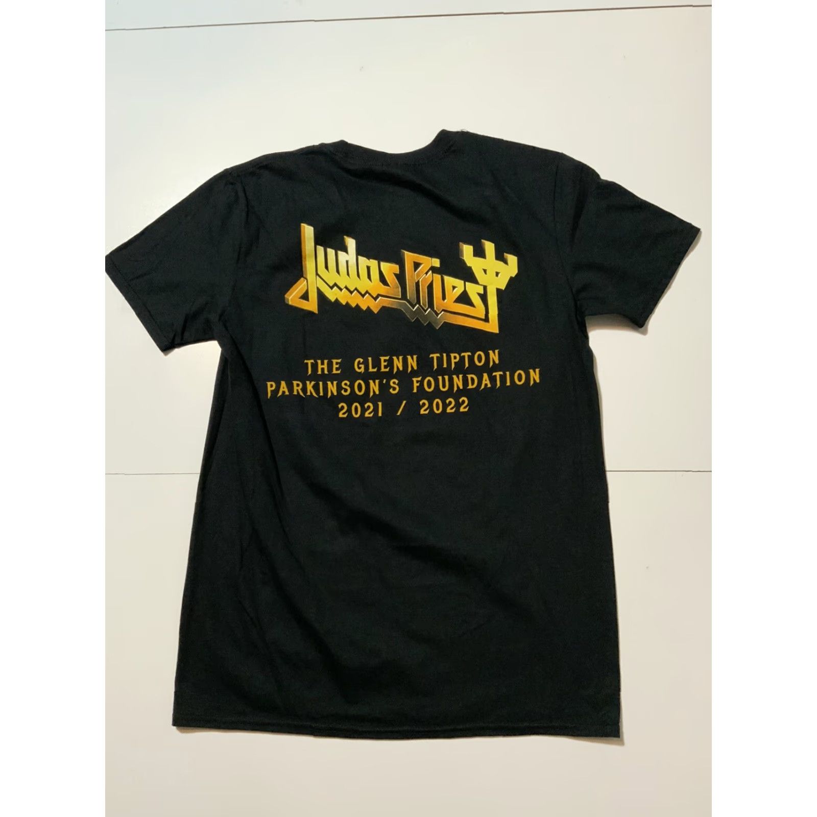 Gildan Judas Priest 50 Heavy Metal Years Glenn Tipton Rock Band S/S T-Shirt M Men Black MD Size US M / EU 48-50 / 2 - 2 Thumbnail