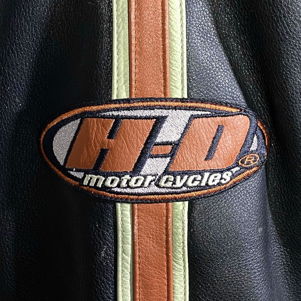 Harley Davidson Veste Blouson En Cuir Biker y2k Vintage 2009 Harley Davidson Size US XXL / EU 58 / 5 - 6 Thumbnail