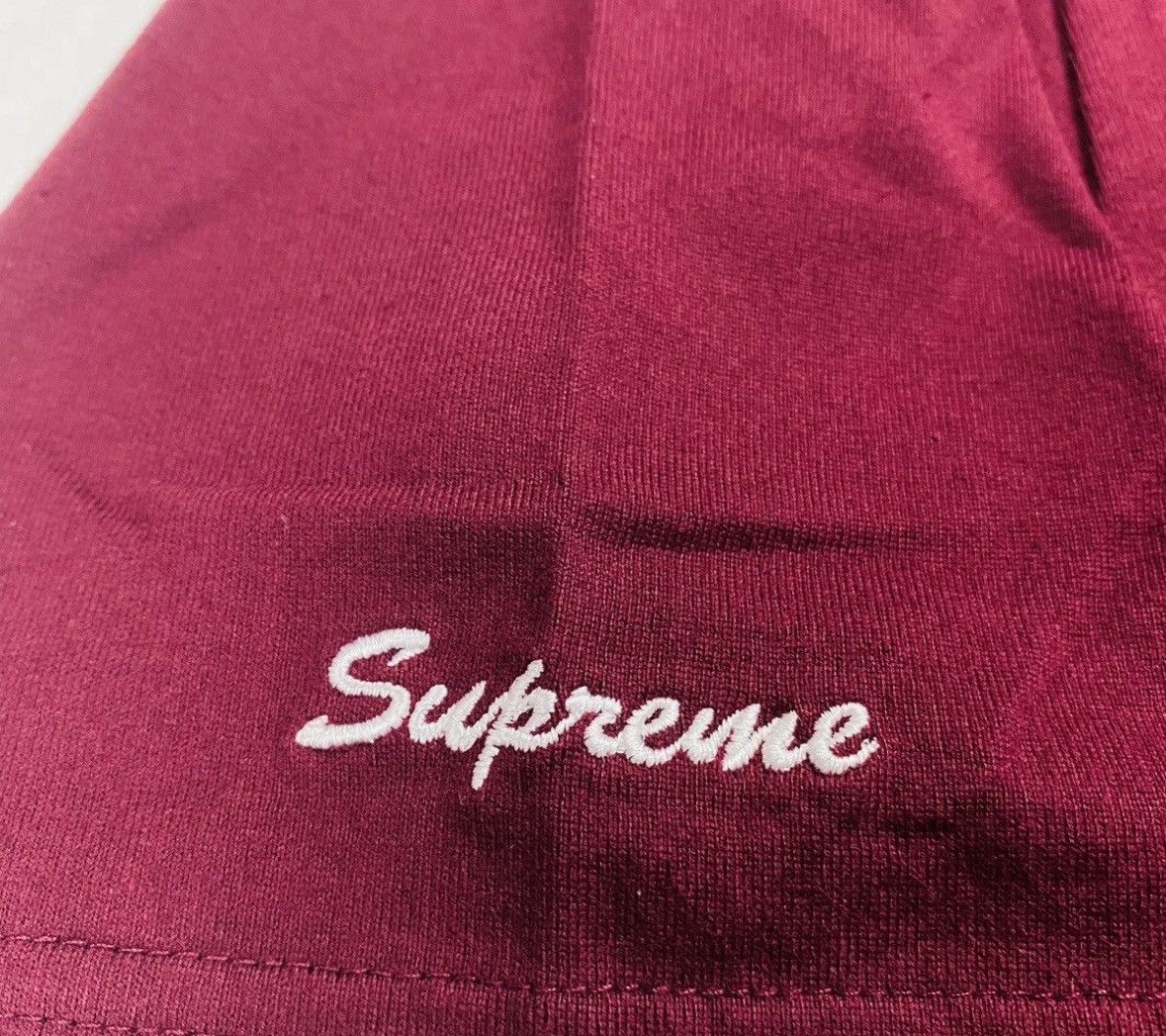 Supreme 2018 Supreme Playboy Pocket Tee Shirt Burgundy Medium Size US M / EU 48-50 / 2 - 6 Thumbnail