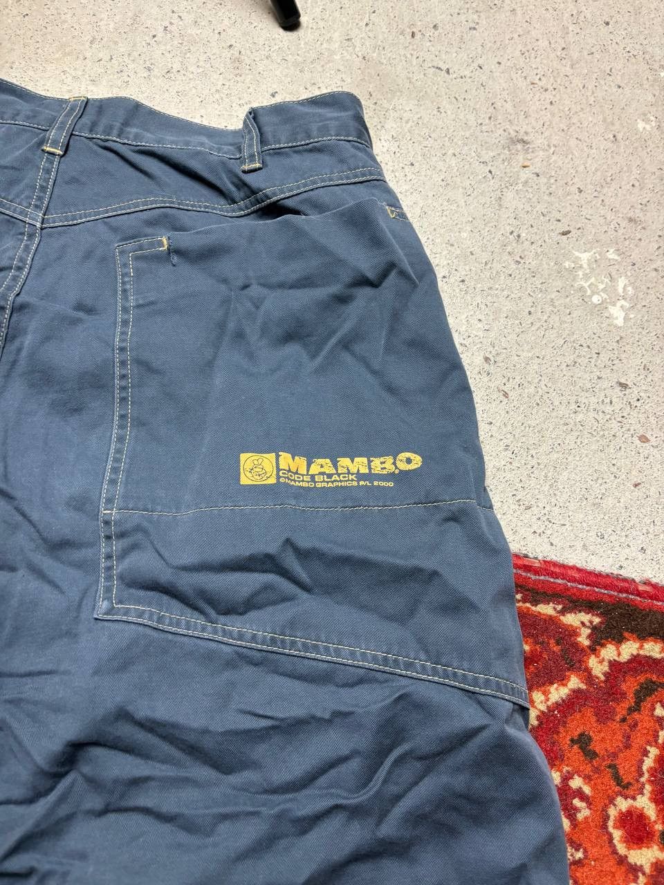 Mambo × Vintage Vintage Y2K Mambo Avantgarde Cargo Rap Long Shorts Size US 32 / EU 48 - 5 Thumbnail