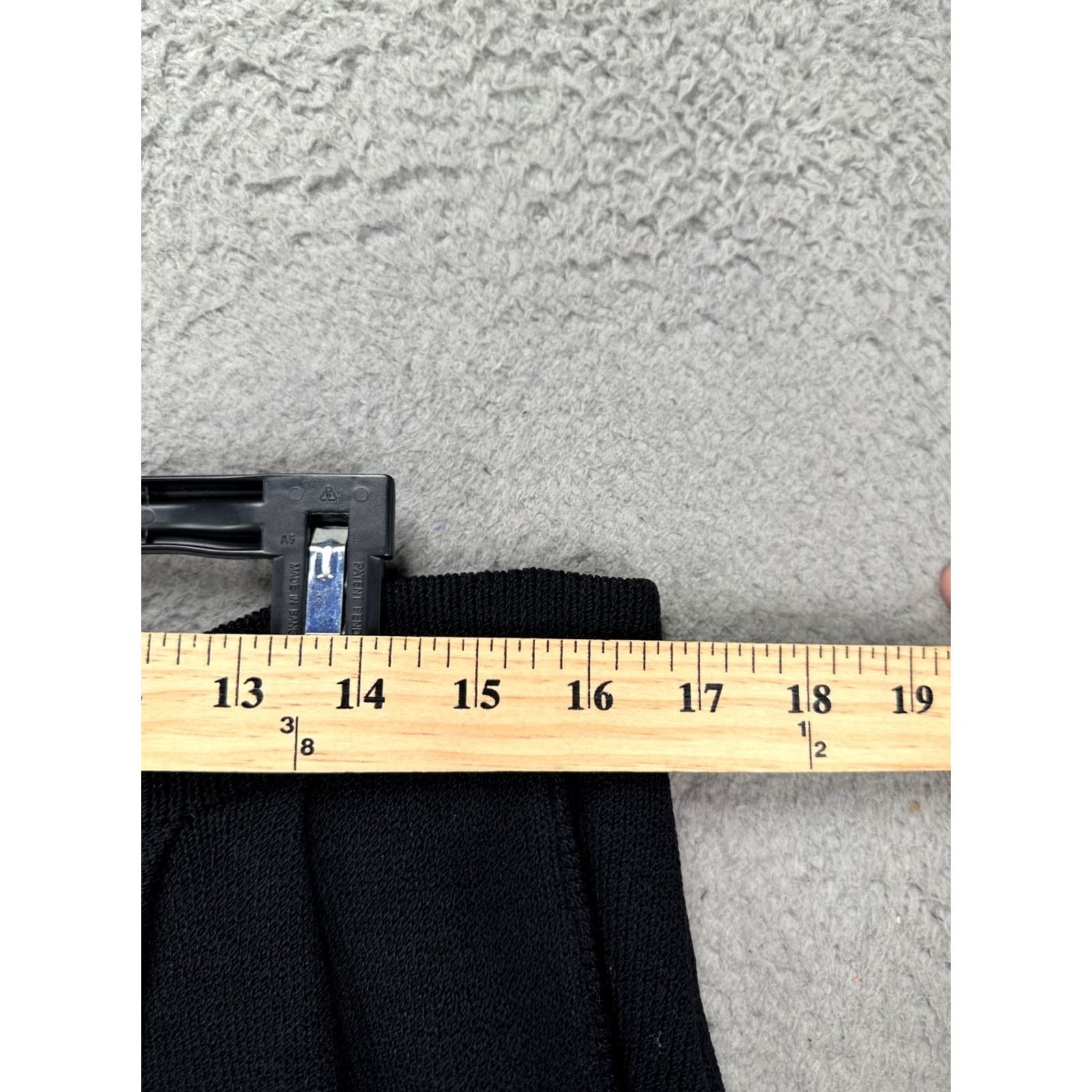 St. John St John Pants Women 6 Black Basic Stretch Knit Jersey Tapered Pull On Pleated Size S / US 4 / IT 40 - 7 Thumbnail