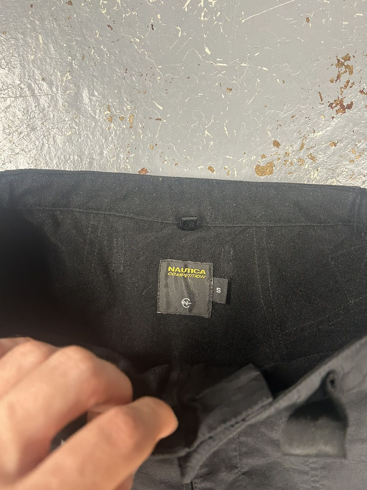 Nautica × Vintage Crazy Vintage 90s Essential Black Fleece Lined Pants Nautica Size US 30 / EU 46 - 4 Thumbnail