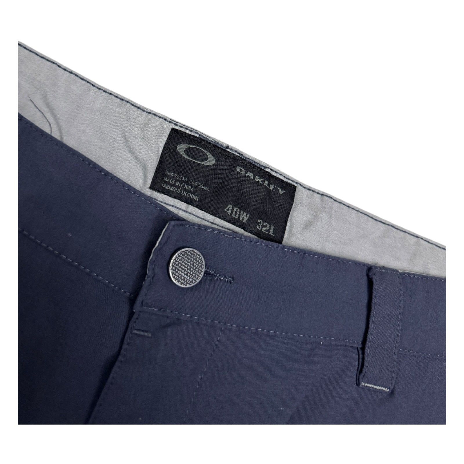 Oakley OAKLEY Gray Casual Lightweight Relaxed Designer Pants 40x32 Size US 40 / EU 56 - 3 Thumbnail