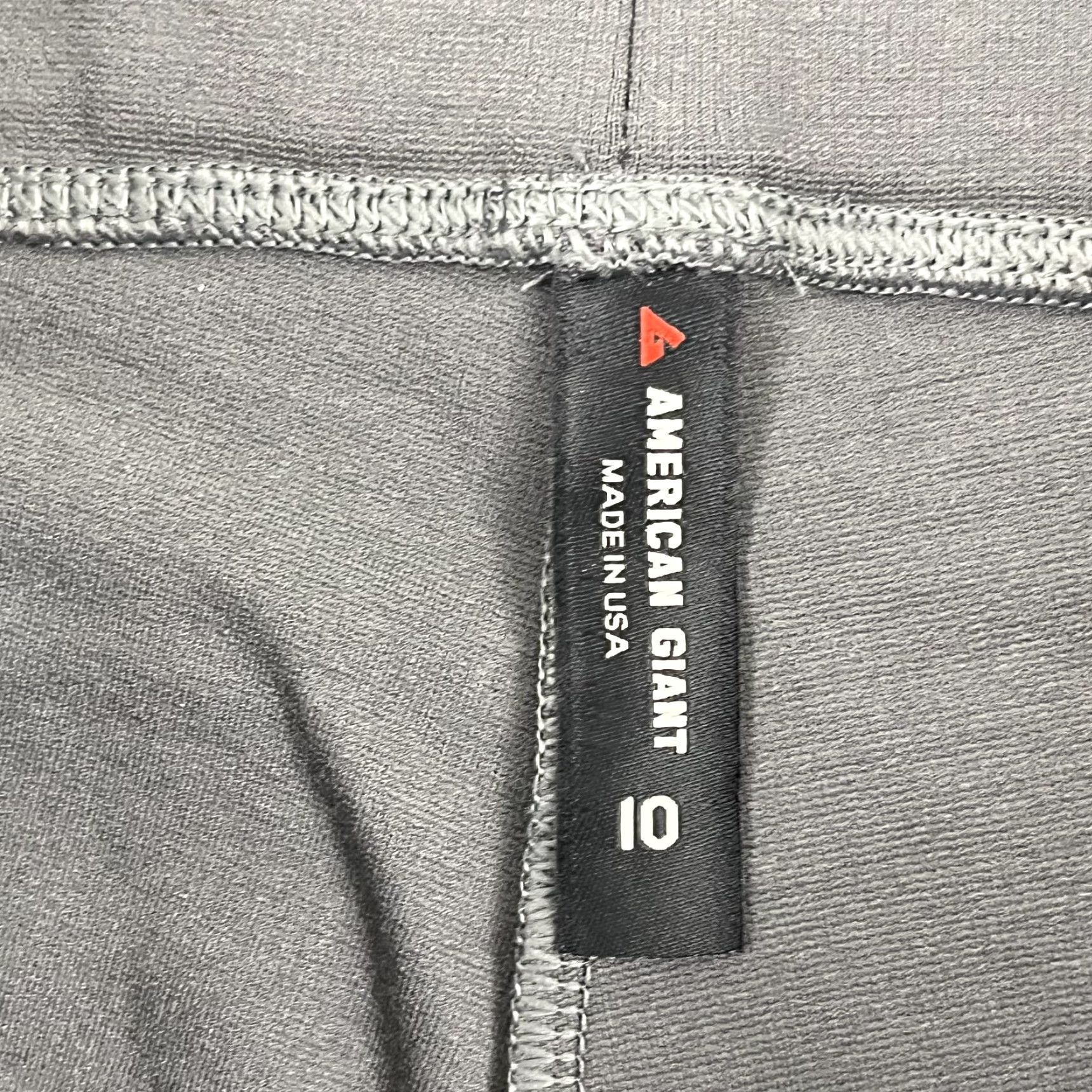 Vintage American Giant Leggings Womens Size 10 Gray Stretch Mid Rise Pull On Pant Casual Activewear Pants 30x27 Size 32" / US 10 / IT 46 - 2 Thumbnail