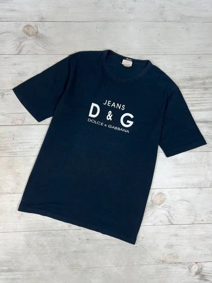 Dolce & Gabbana Vintage Dolce Gabbana Big Logo T Shirt Size US XL / EU 56 / 4 - 1 Thumbnail