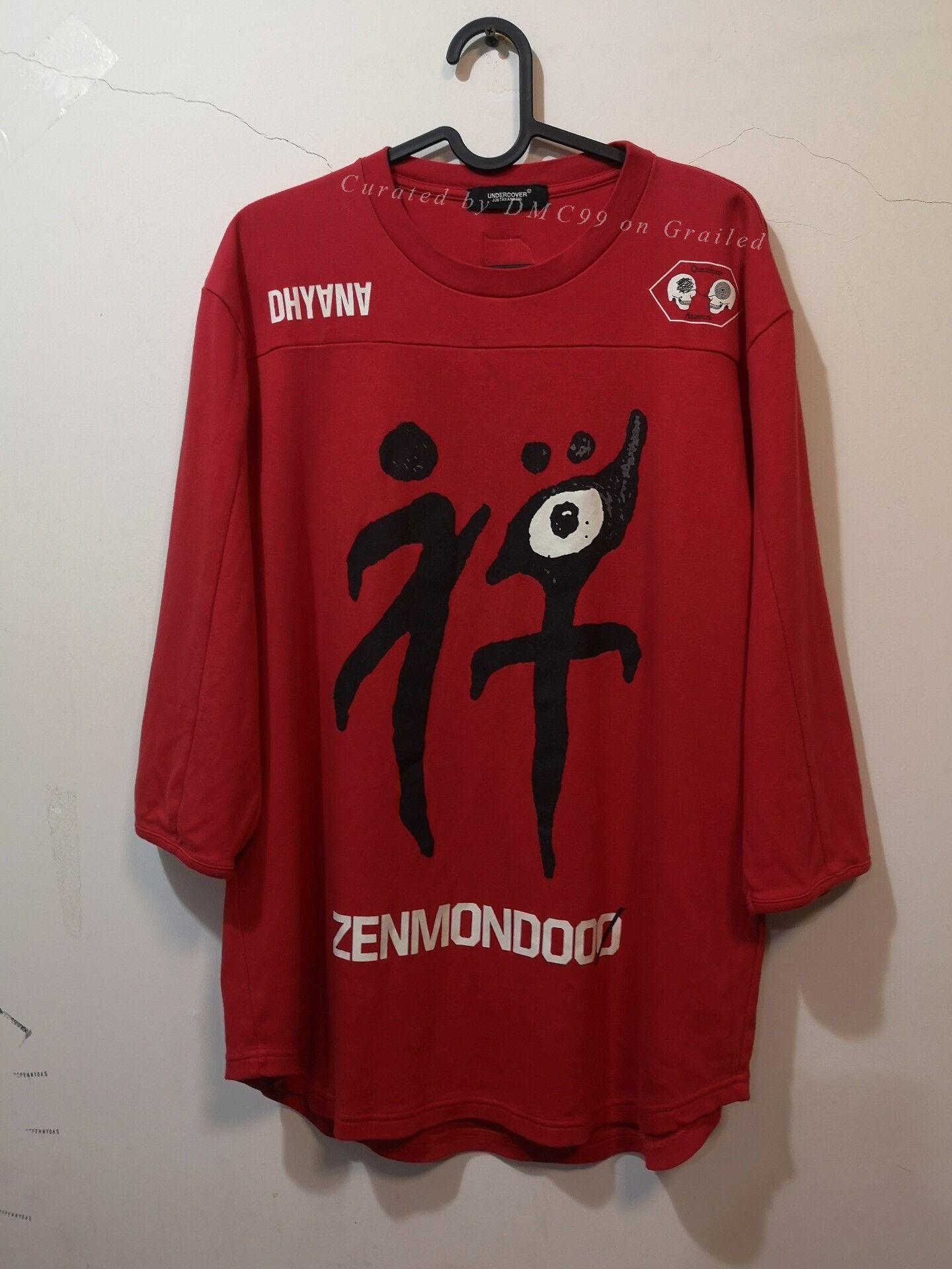 Undercover Undercover 19SS 3/4 Sleeve Red Tee Size US L / EU 52-54 / 3 - 1 Thumbnail