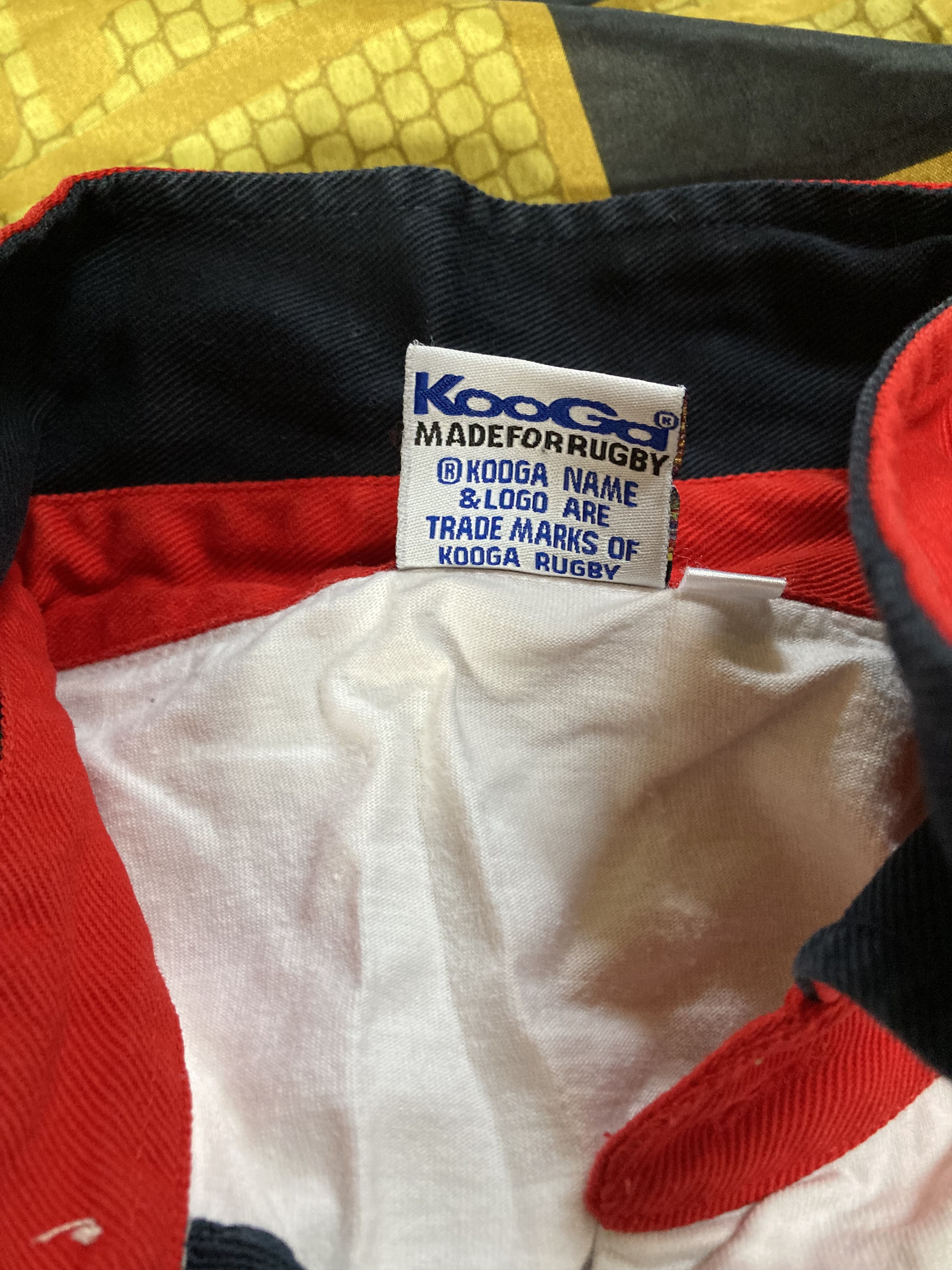 Vintage Vintage 2000's Kooga England Rugby Polo Shirt Size US XL / EU 56 / 4 - 11 Thumbnail