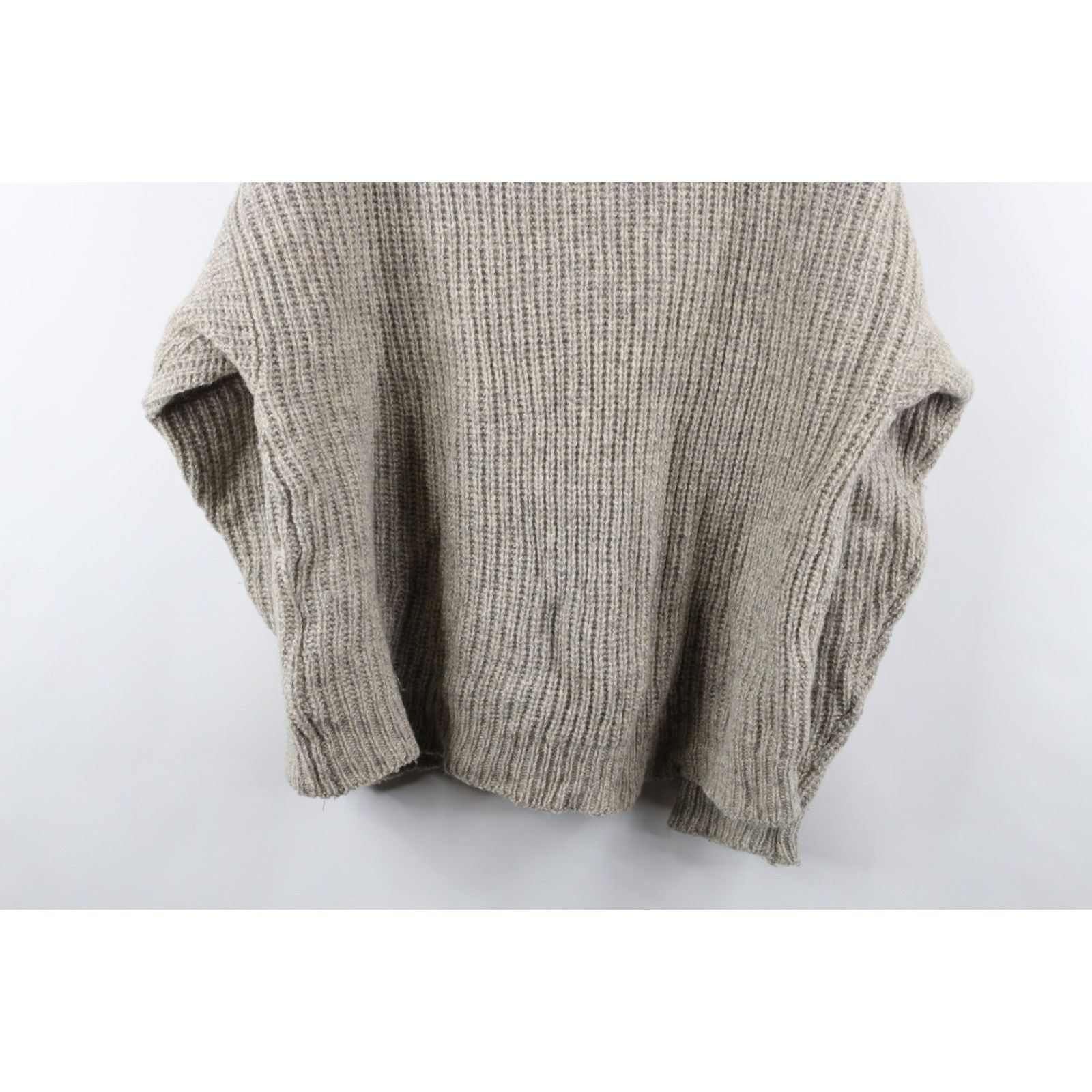 Eddie Bauer Vintage 90s Eddie Bauer Wool Chunky Ribbed Knit Sweater Size US L / EU 52-54 / 3 - 8 Thumbnail
